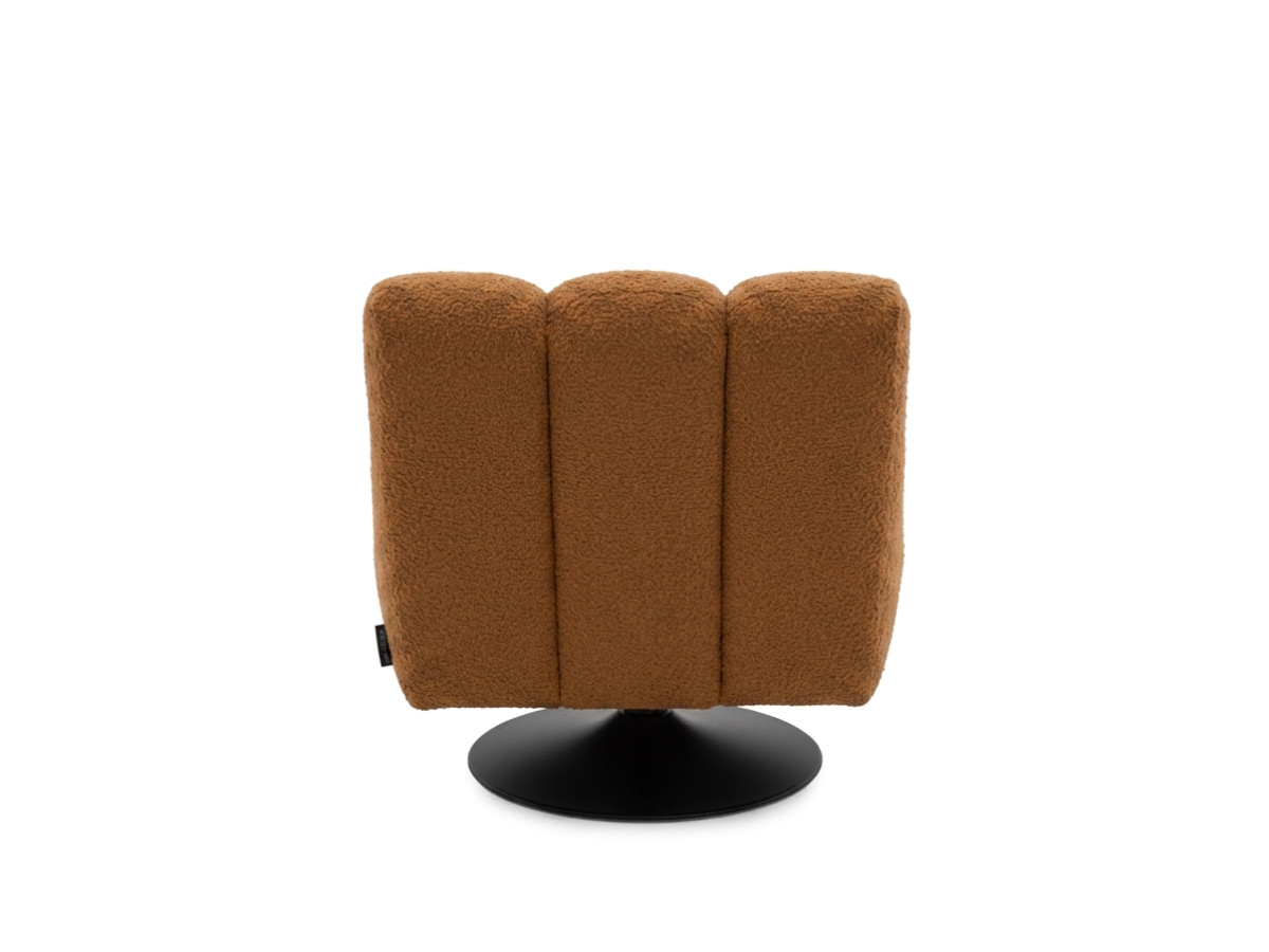 Bobochic Janissaire Sessel 79 × 89 cm Bouclé-Stoff Gelb