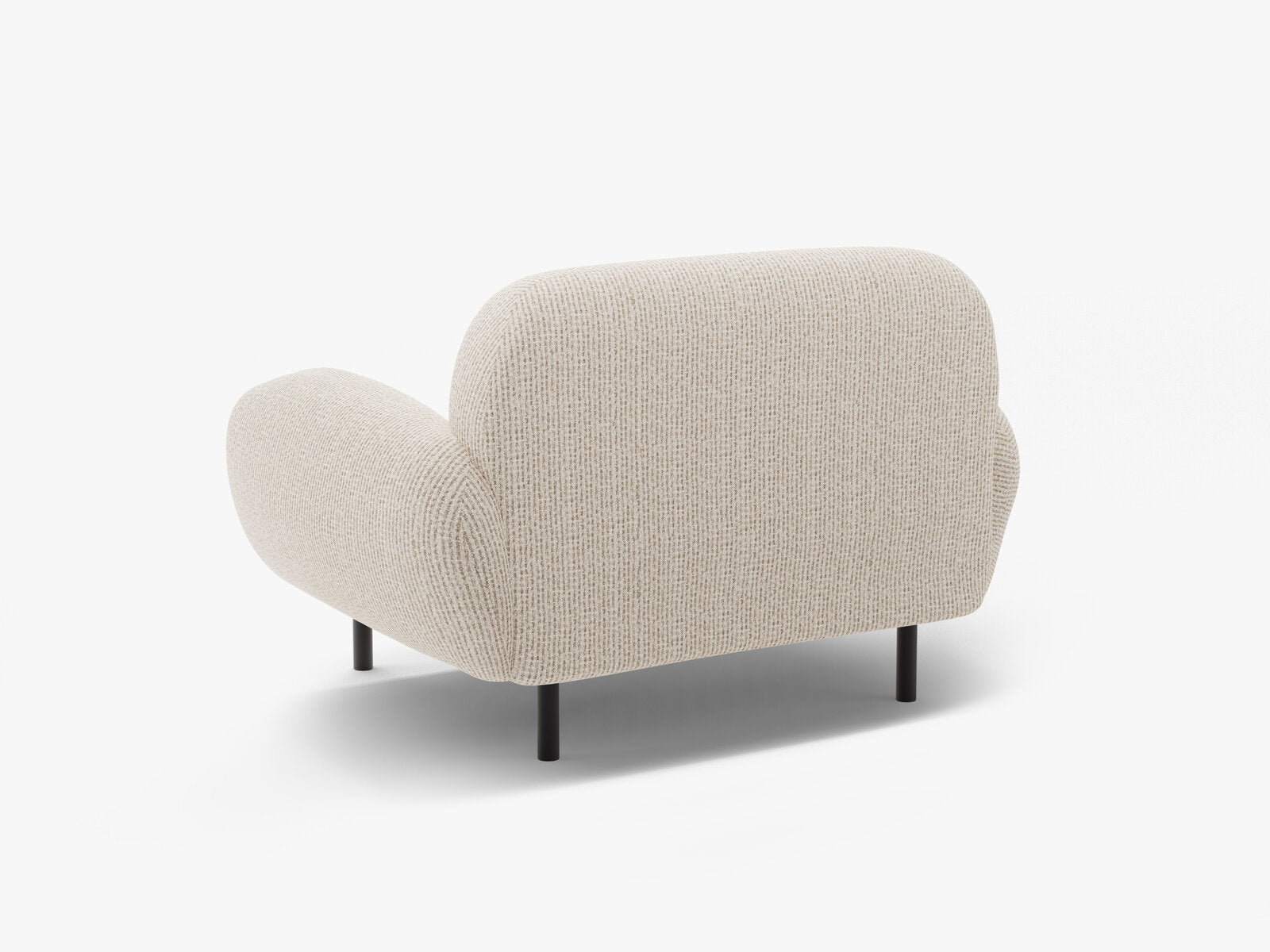 Micadoni Sessel Poppy Chenille Silencio Helles Beige