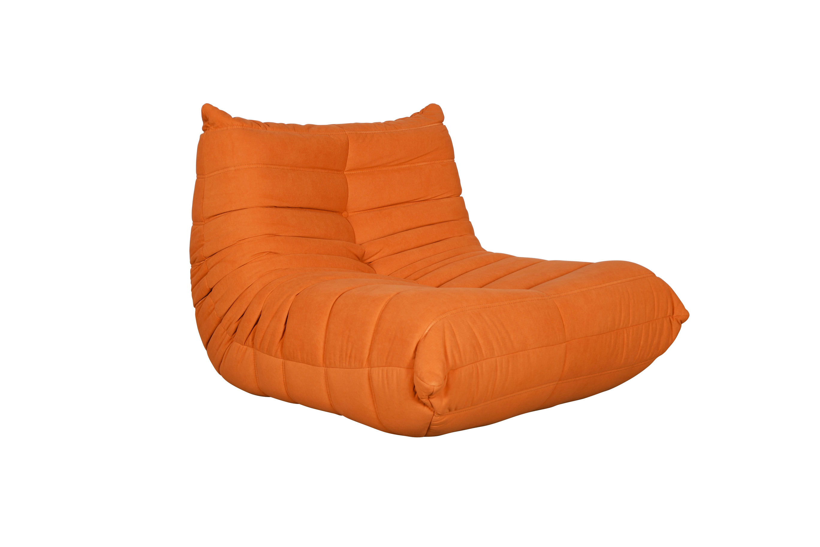Livin Hill Set Nua: Sessel 87 cm + Fußhocker Gebrannte Orange