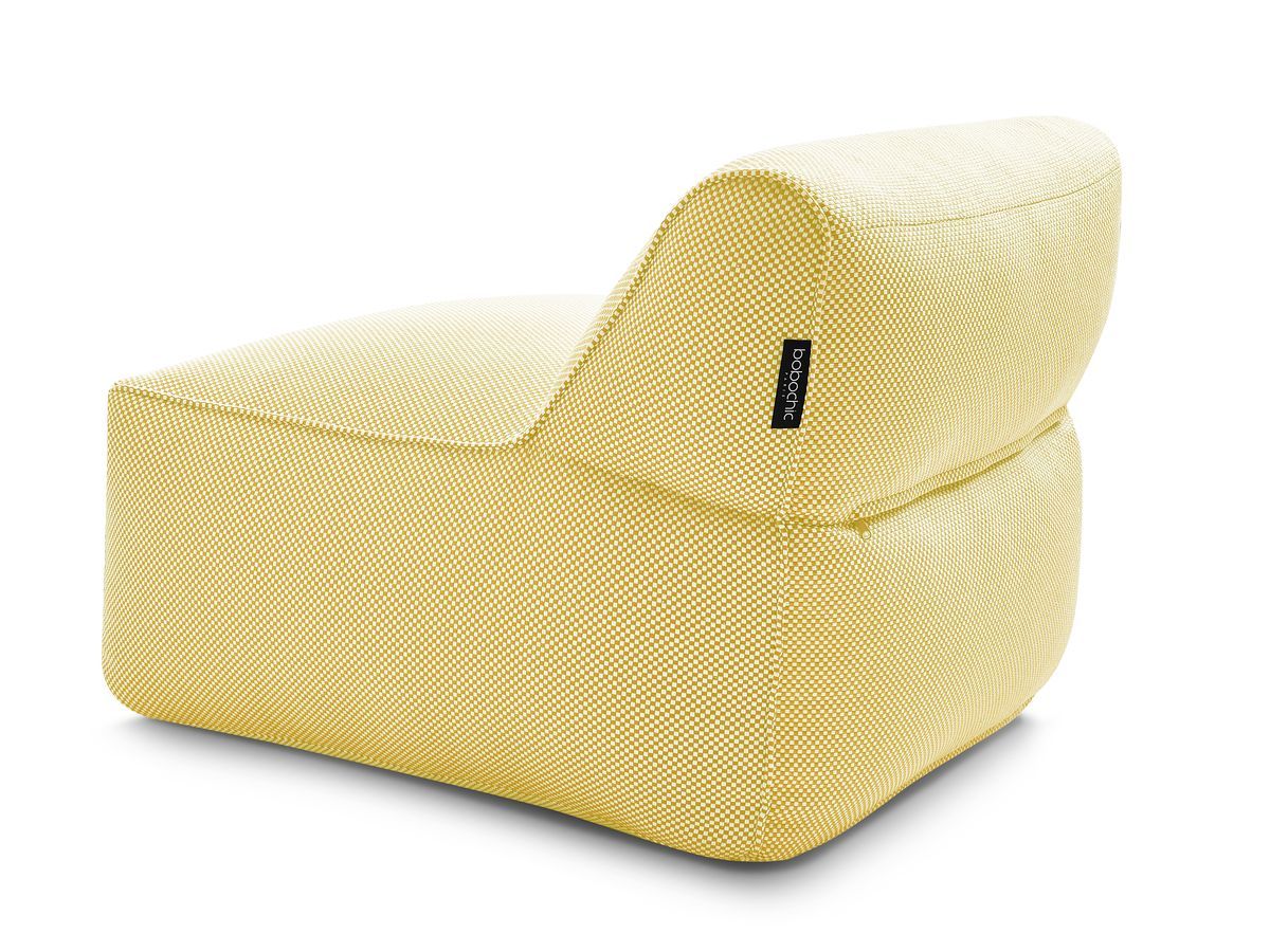 Bobochic Riviera Sofamodul 1-Sitzer Melange-Stoff Gelb