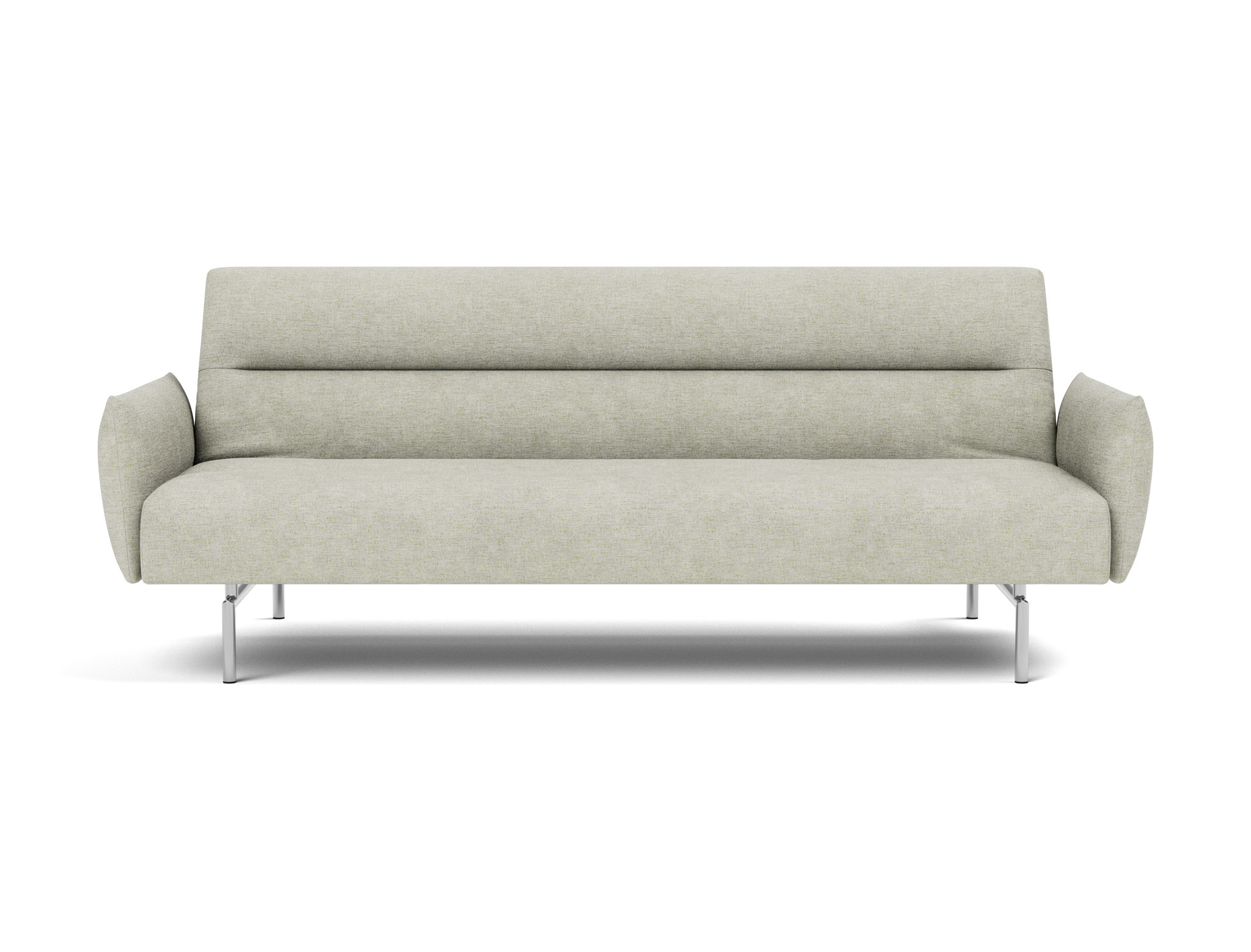 Schlafsofa Jillis mit Armlehnen Flachgewebe Avella 280-Sand