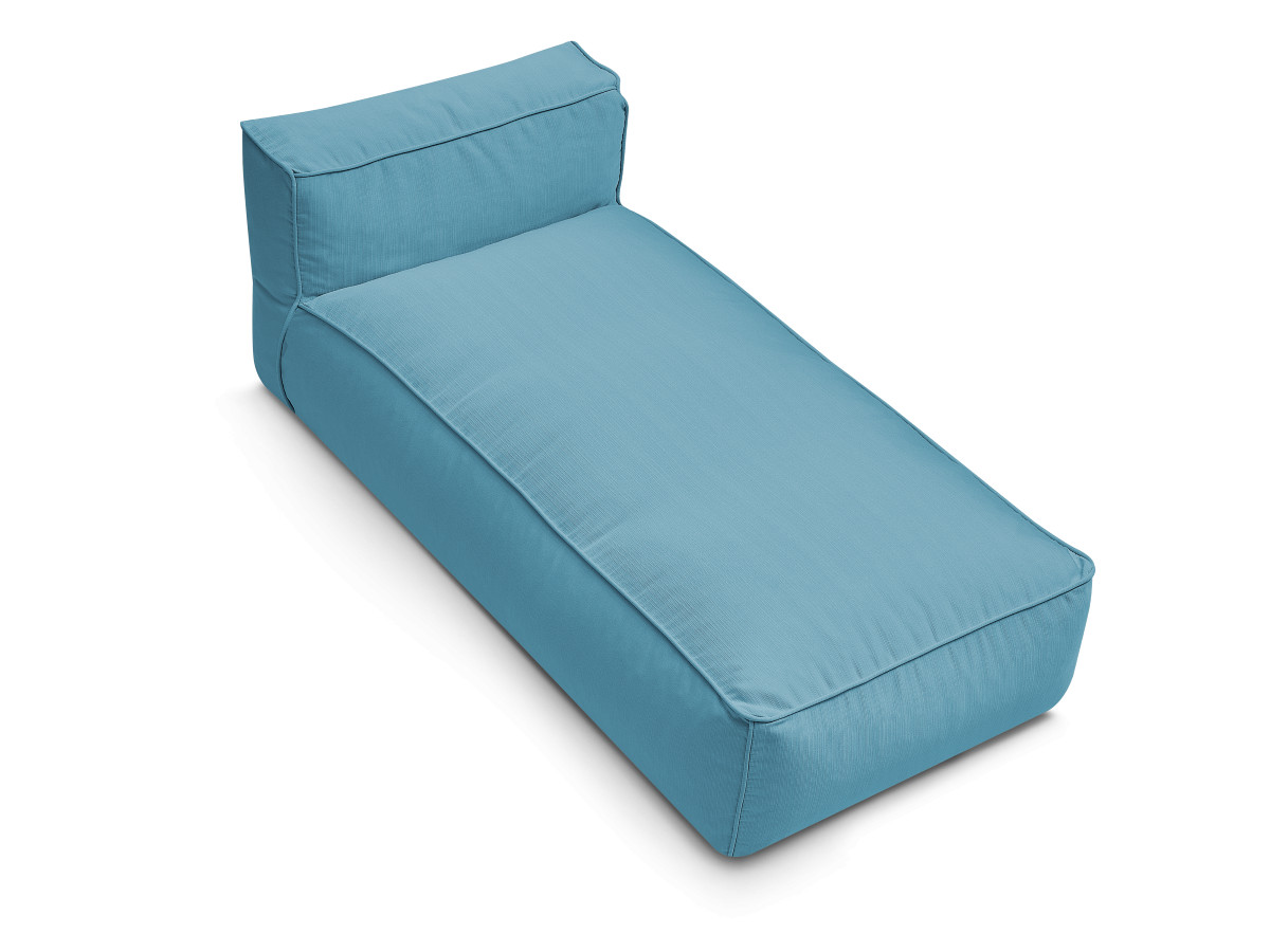 Bobochic Giulia Méridienne-Modul Stoff Hellblau