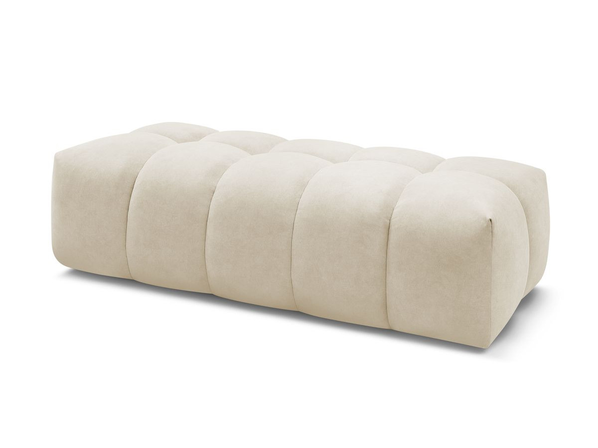 Bobochic Mont-blanc Pouf Samt Beige