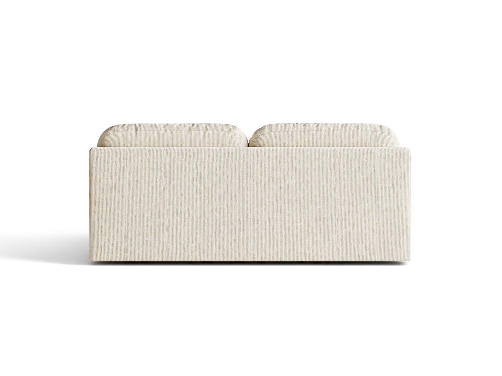 Cosmopolitan Design Schlafsofa Sophia 3-Sitzer mit Bettkasten Strukturierter Stoff Baltimore Helles Beige