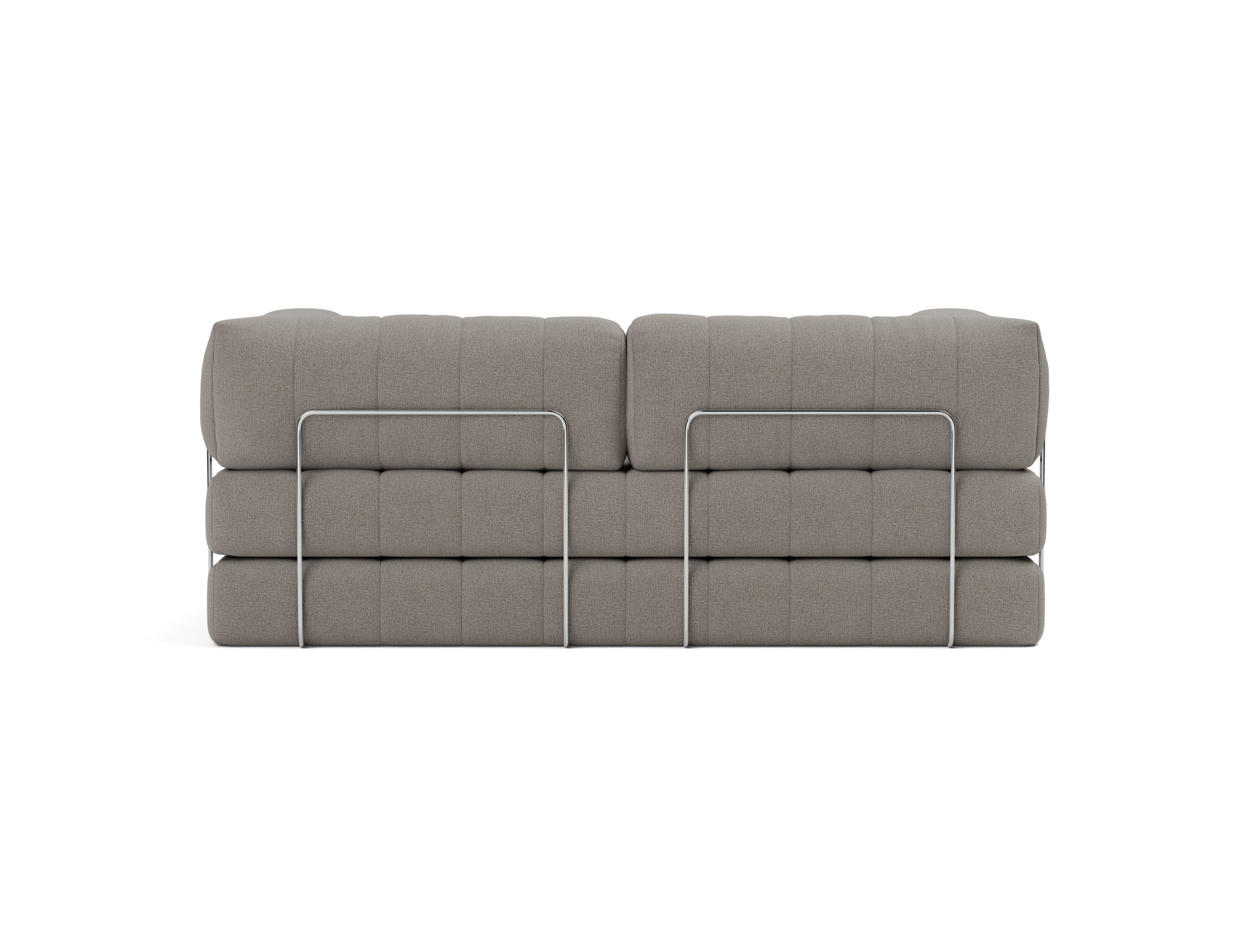 Schlafsofa CozyPad mit Armlehnen Flachgewebe Mixed Dance 521-Grey