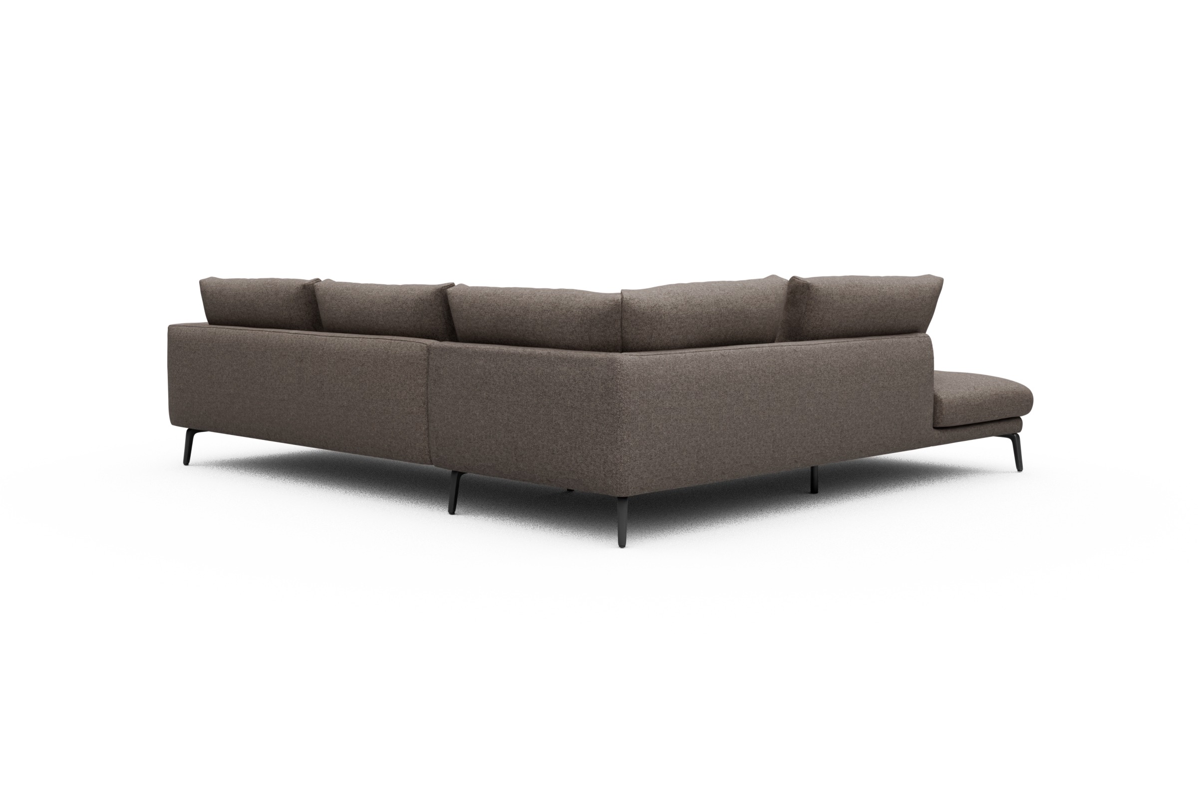 Ecksofa Karl Relax-Ecke links mit 2,5-Sitzer Sama-Stone