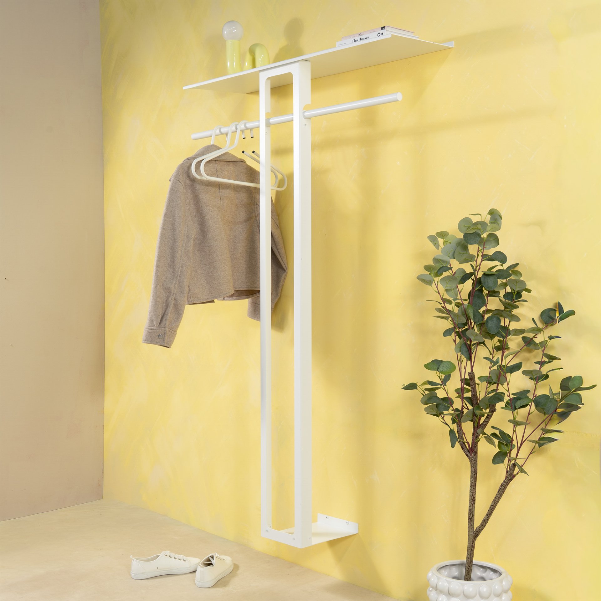 Spinder Design Wandgarderobe Luno Large 100 Weiß