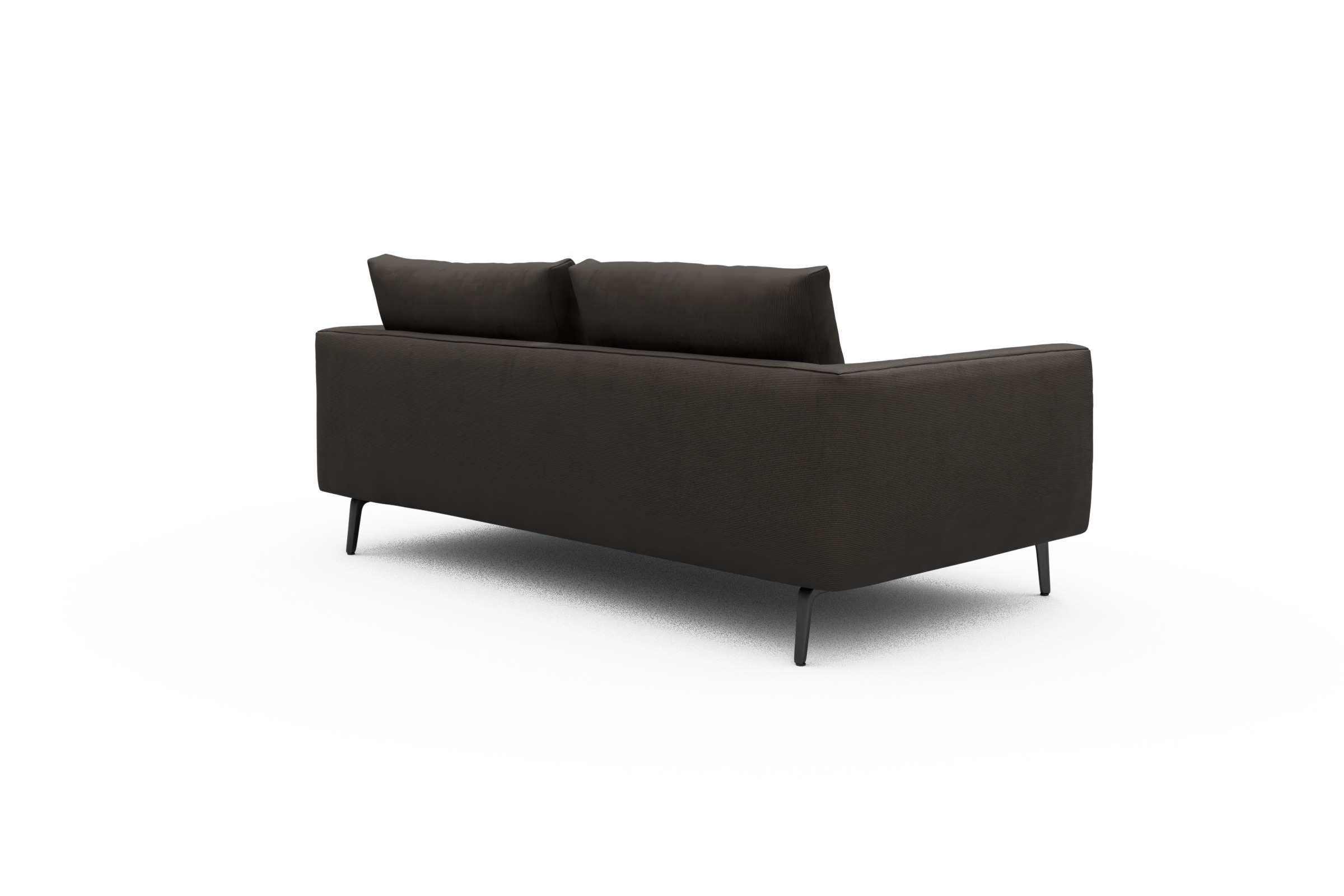 Sofa Karl 2-5-Sitzer Cordufine-Taupe