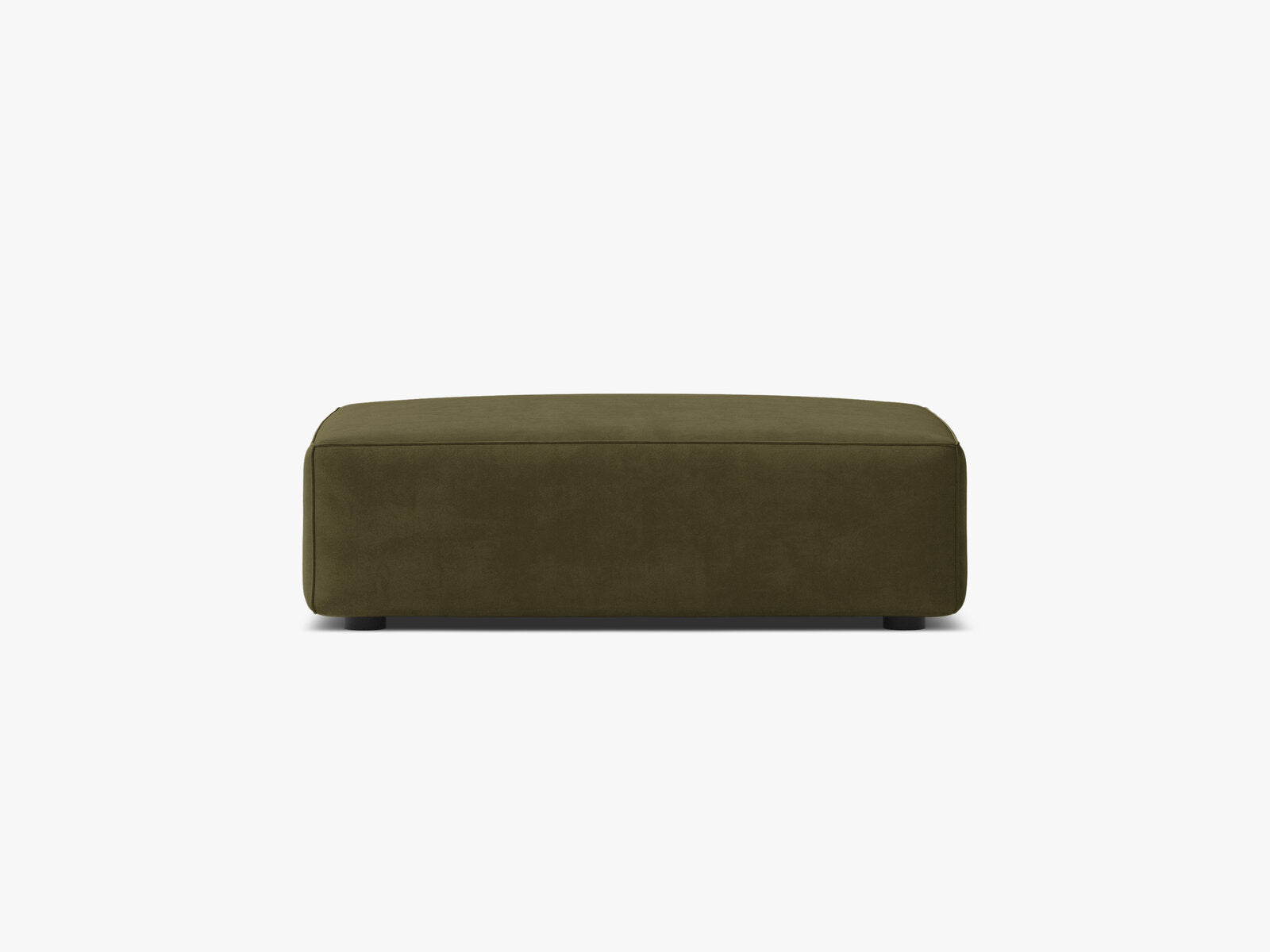Micadoni Hocker Jodie 1-Sitzer Samt Bluvel Grün