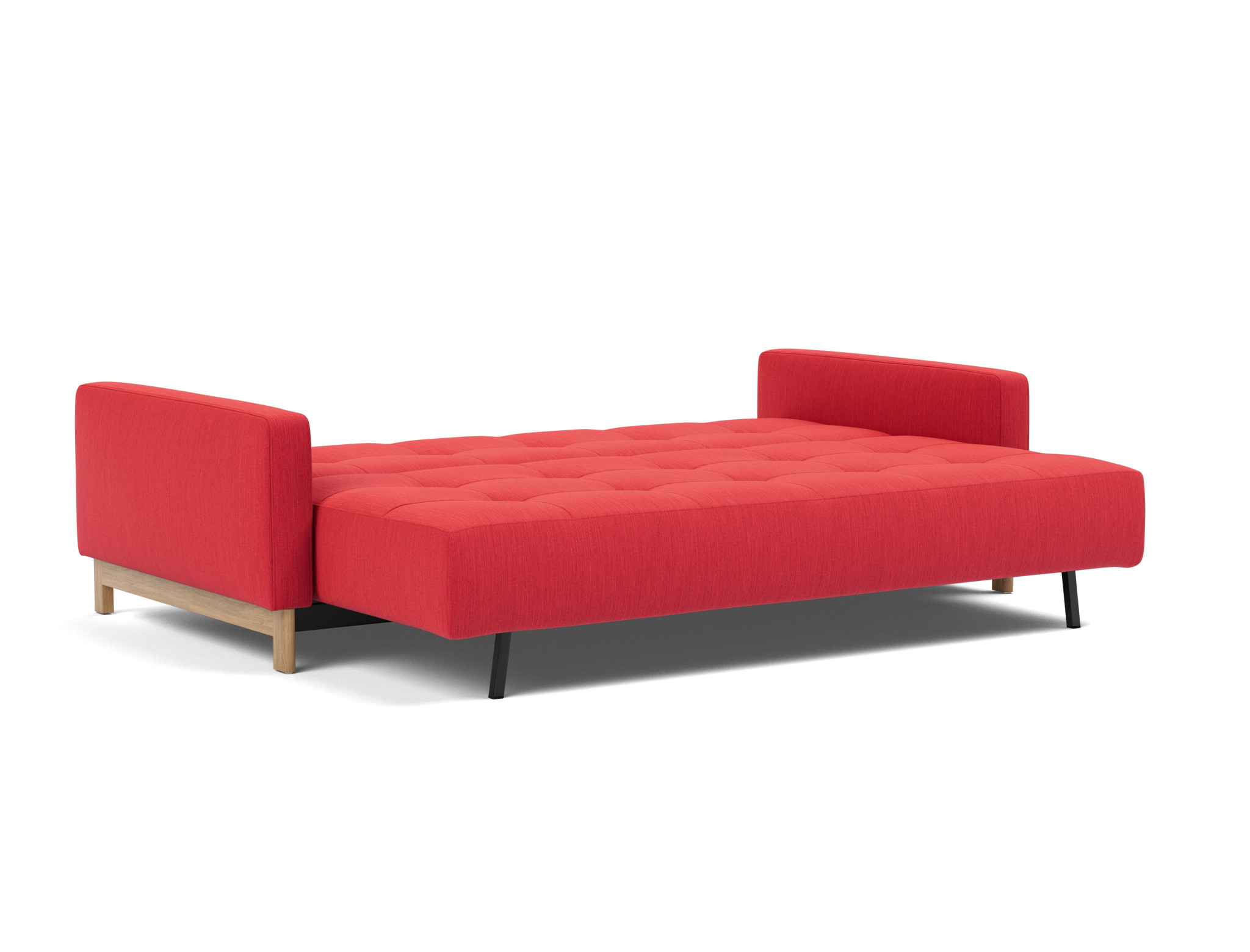 Schlafsofa Pyxis D.E.L. Flachgewebe Elegance 511-Red