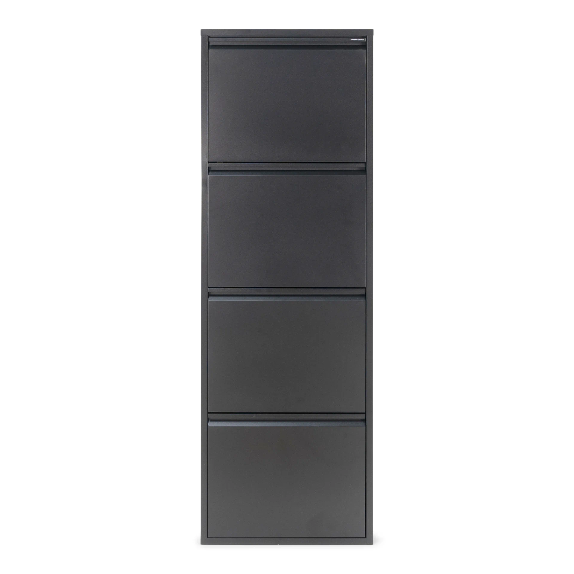 Spinder Design BILLY 4 Schuhschrank - Schwarz