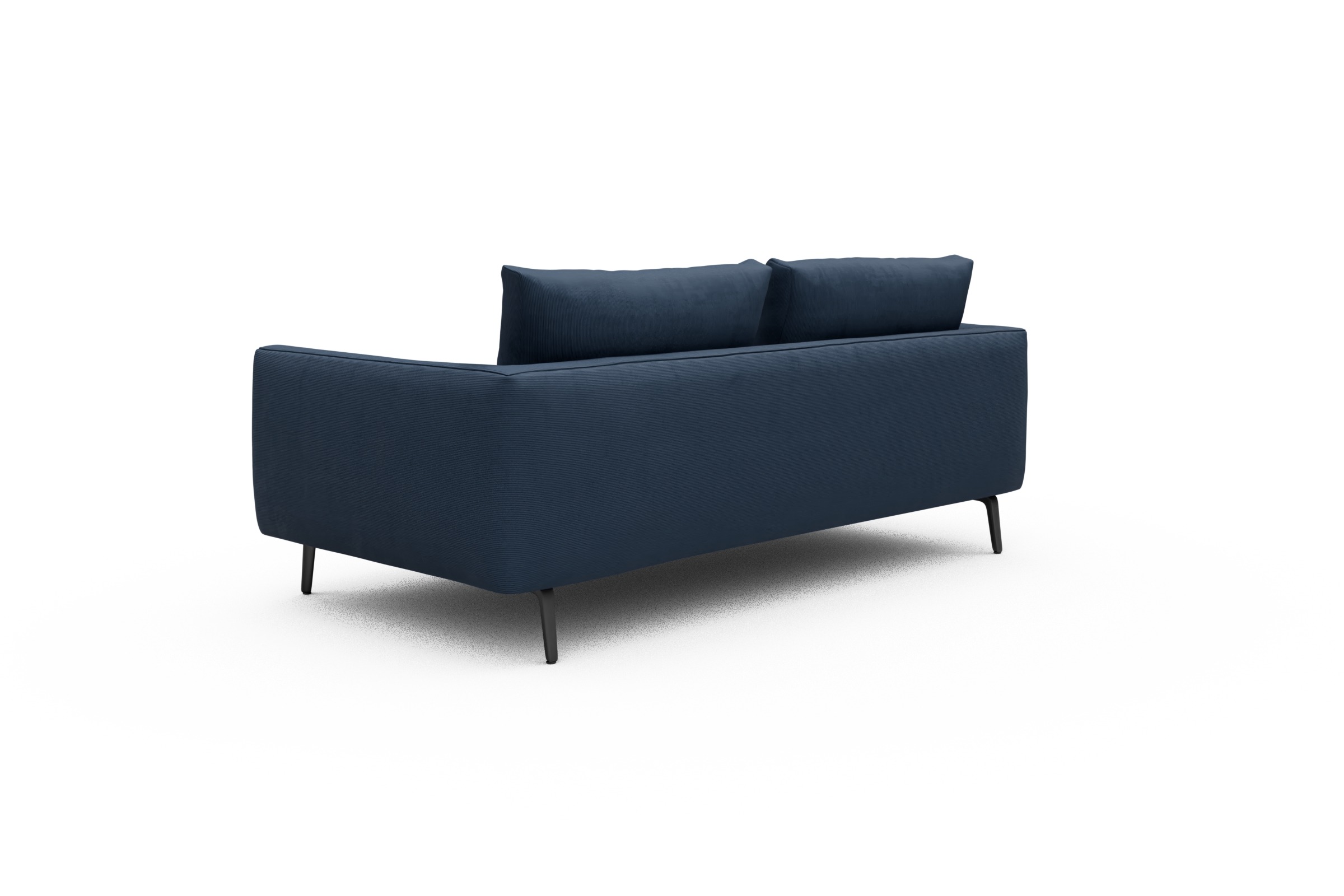 Sofa Karl 2-5-Sitzer Cordufine-Royal-Blue