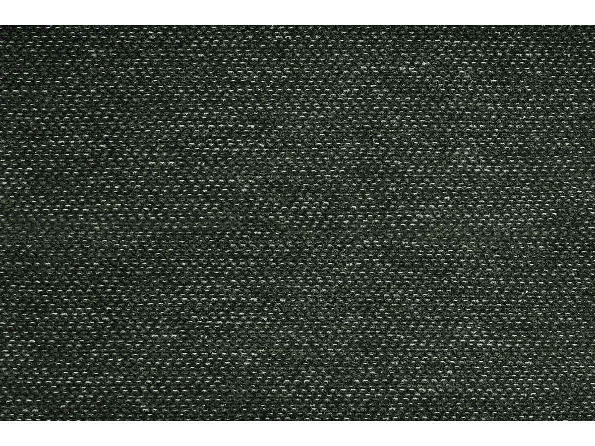 Bobochic Megeve Wohnlandschaft mit Pouf Melange-Stoff Grün Ecke rechts