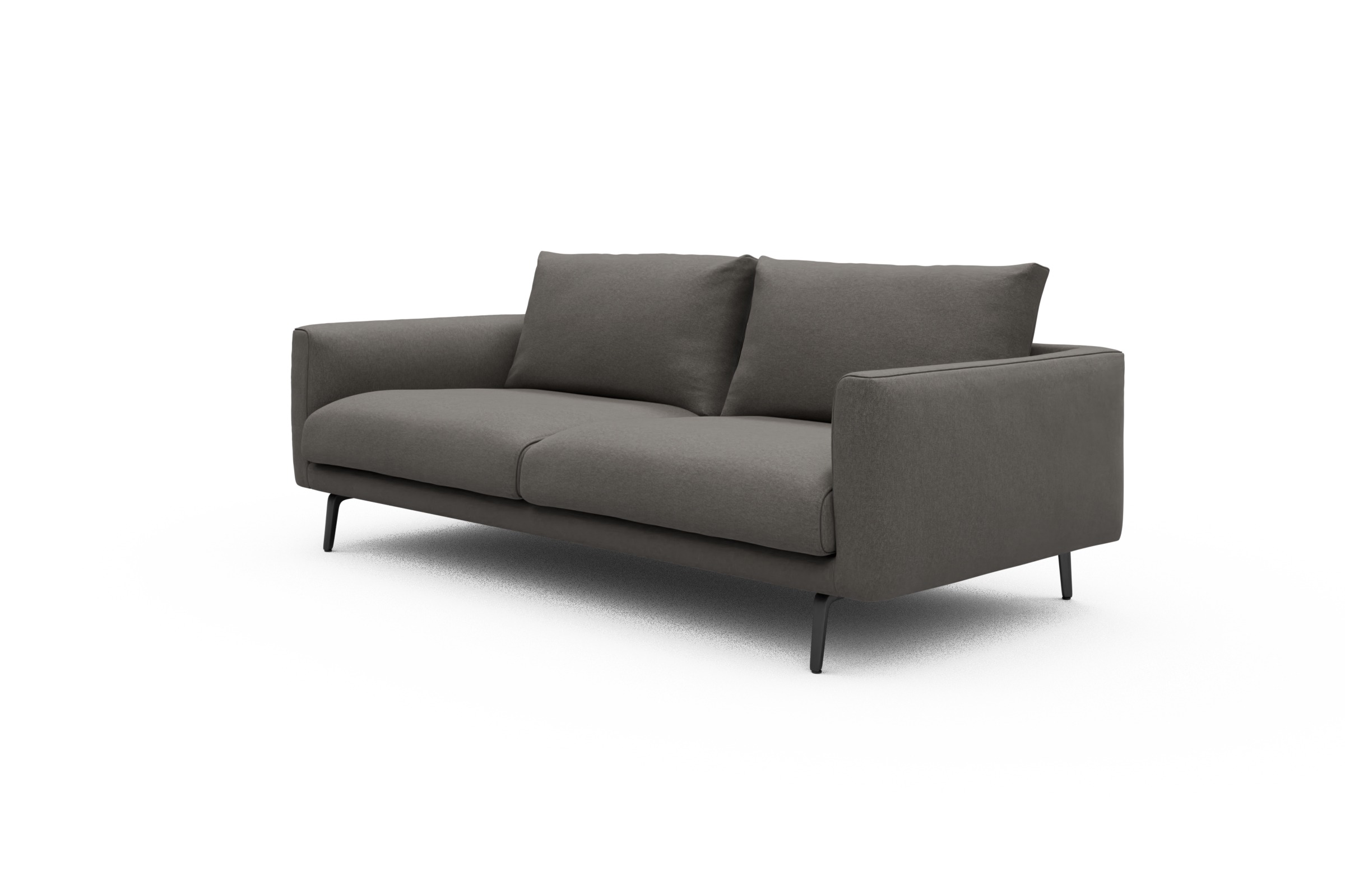 Sofa Karl 3-Sitzer Satya-Taupe