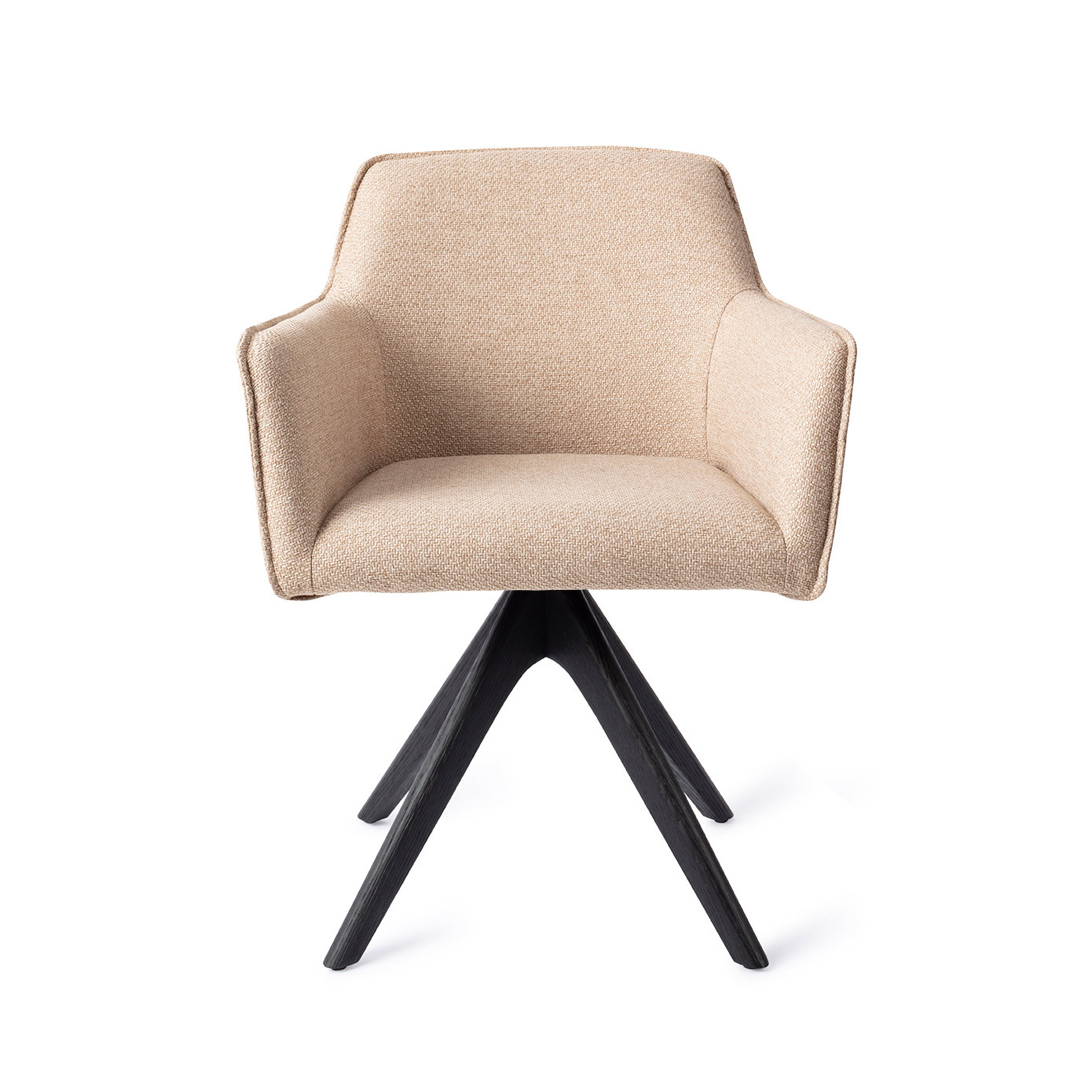 Jesper Home Esszimmerstuhl Hofu Wild Walnut Revolve Eiche Schwarz