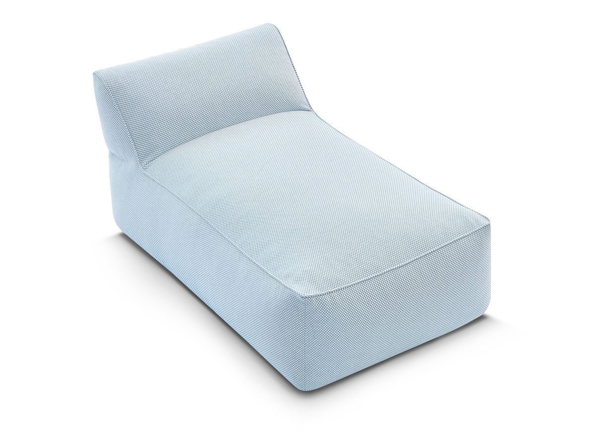 Bobochic Riviera Méridienne-Modul Melange-Stoff Hellblau
