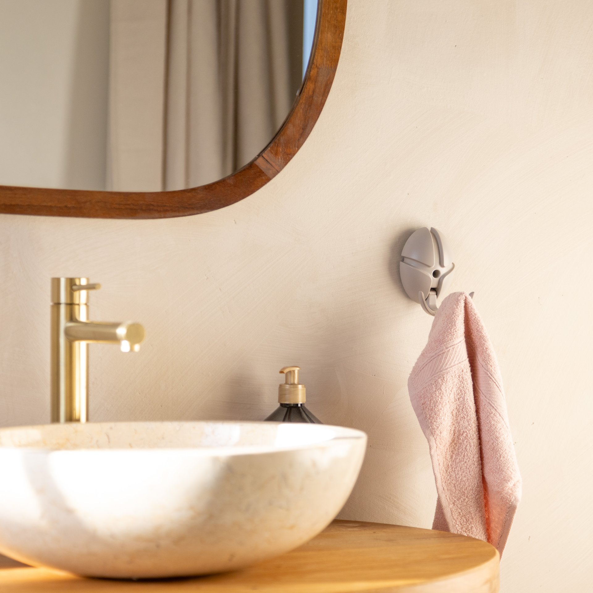 Spinder Design Wandgarderobe Tick Silky Taupe