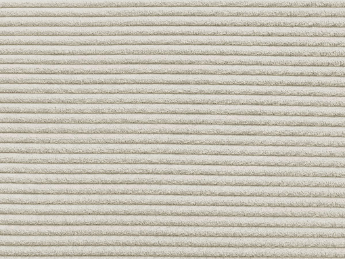 Bobochic Leopold Sofa 3-Sitzer Cordsamt Beige Armlehne links