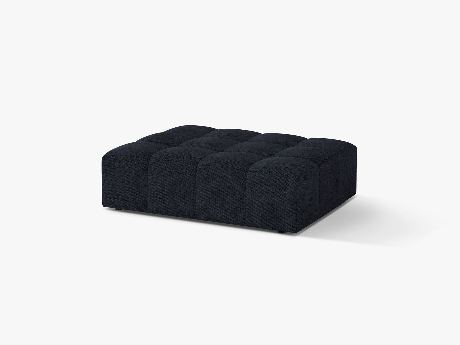 Micadoni Hocker Jennifer 1-Sitzer Chenille Eden Marineblau