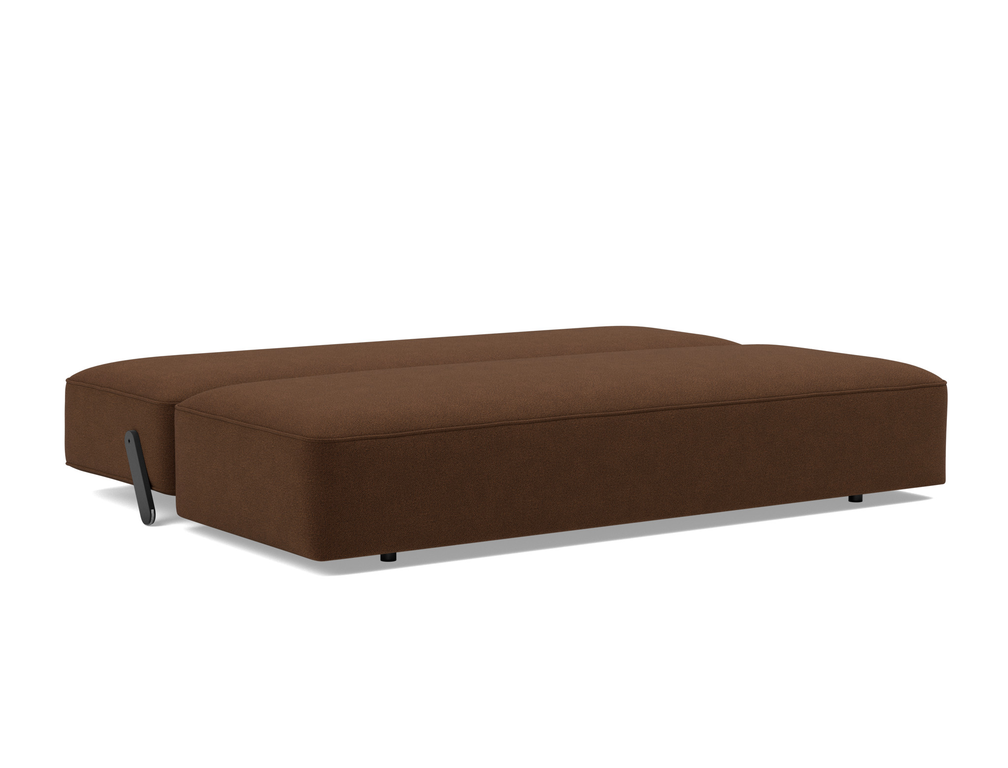 Schlafsofa Yonata Strukturierter Stoff Taura 359-Cappuccino
