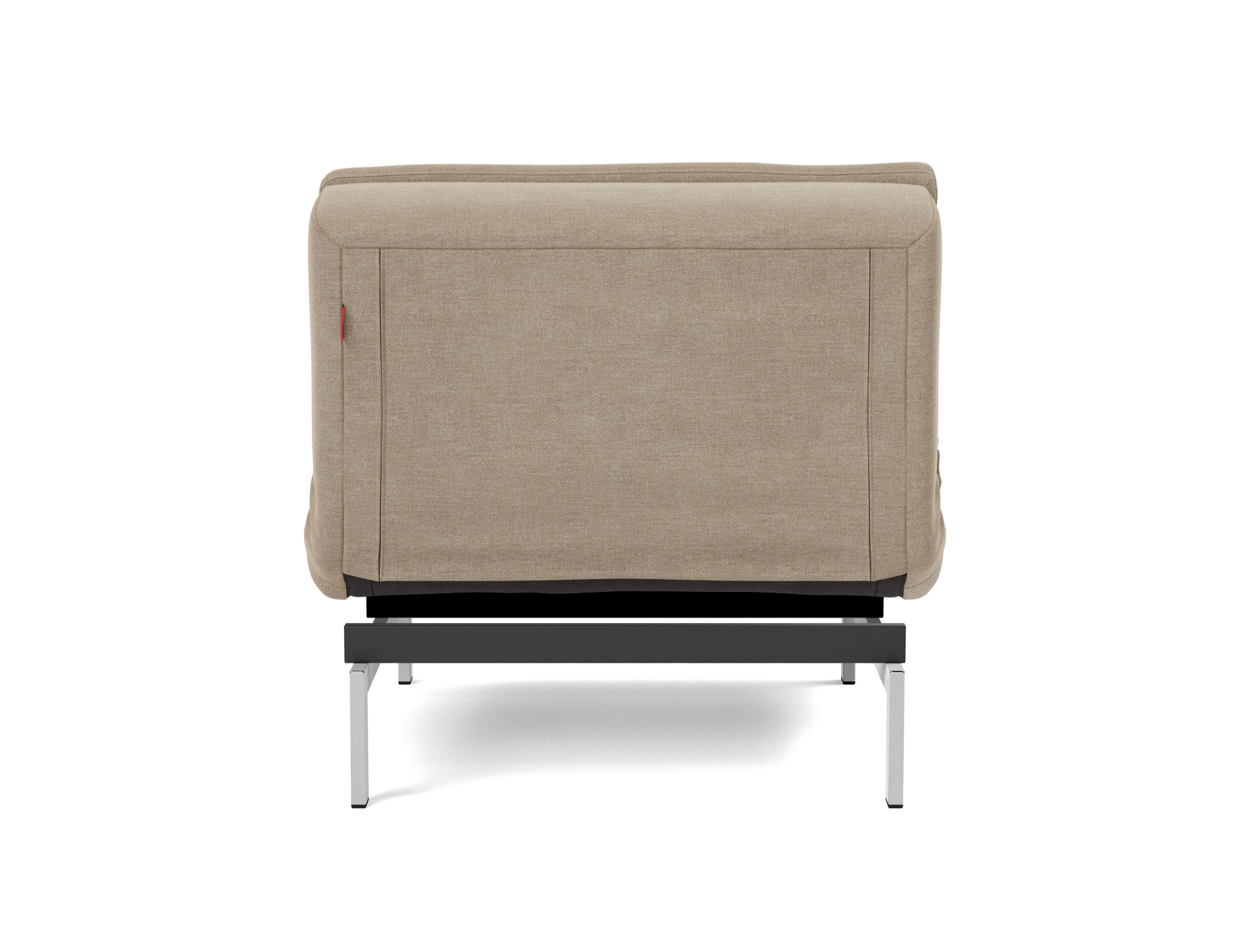 Sessel Dublexo Flachgewebe Phobos 587-Mocha Beine Chrom