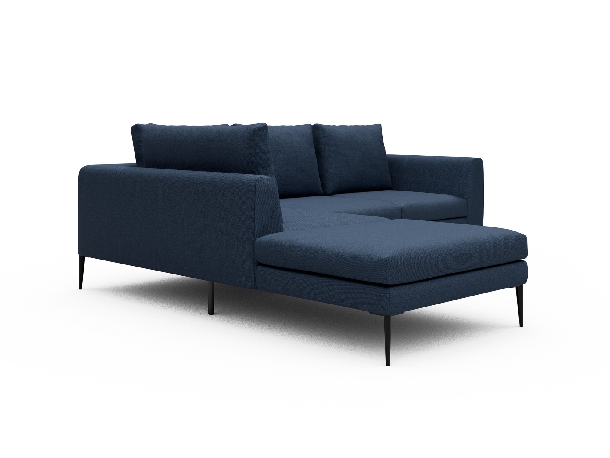 Skandi Home Ecksofa Paul Relax-Ecke links mit 2-Sitzer Weda-Blue moebelfaktor