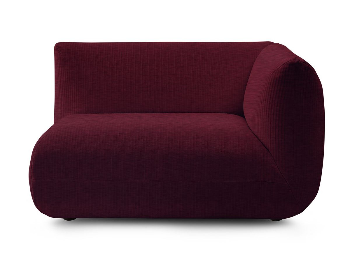 Bobochic Lecomte Sofamodul 1-Sitzer Strukturstoff Rot