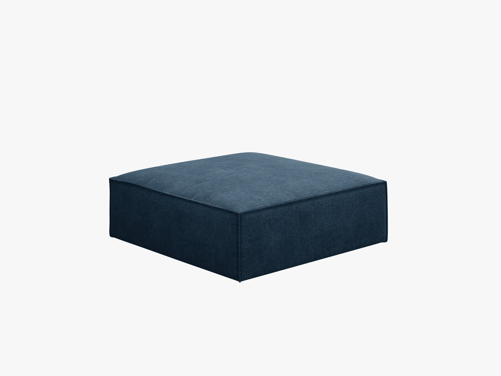 Micadoni Hocker Kaelle 1-Sitzer Chenille Over The Horizon Königsblau