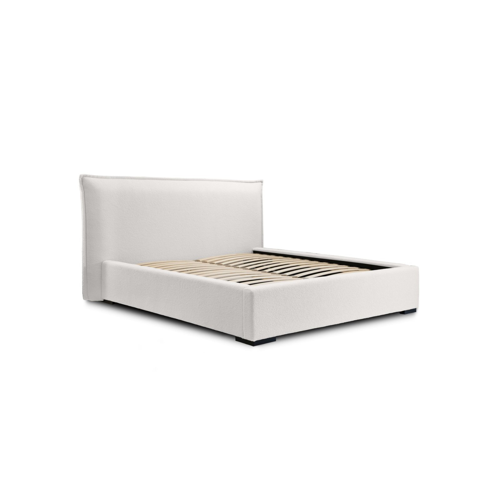 Polsterbett Renoa Boucle 160x200 mit Holzrahmen Quelle 01