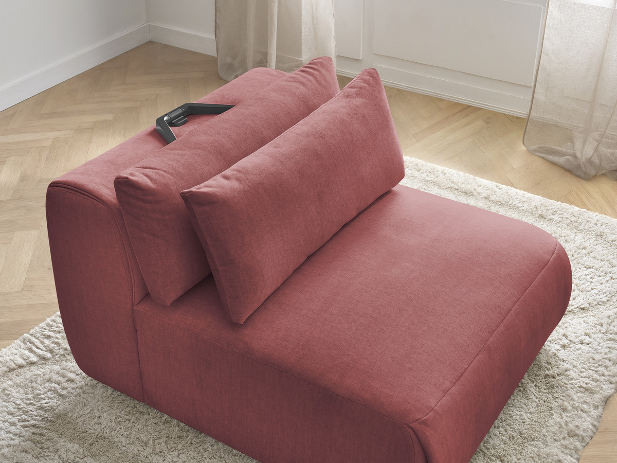 Bobochic Jana Sofamodul 1-Sitzer Samt Orange