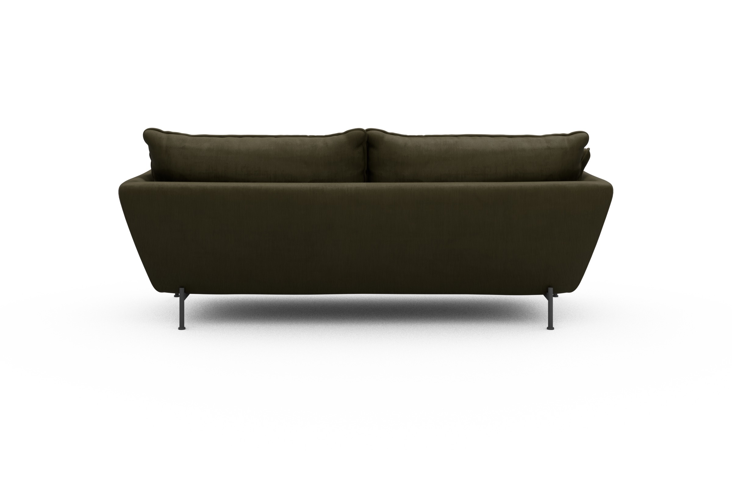 Sofa Anton PREMIUM 3-Sitzer Cordufine-Pine-Green