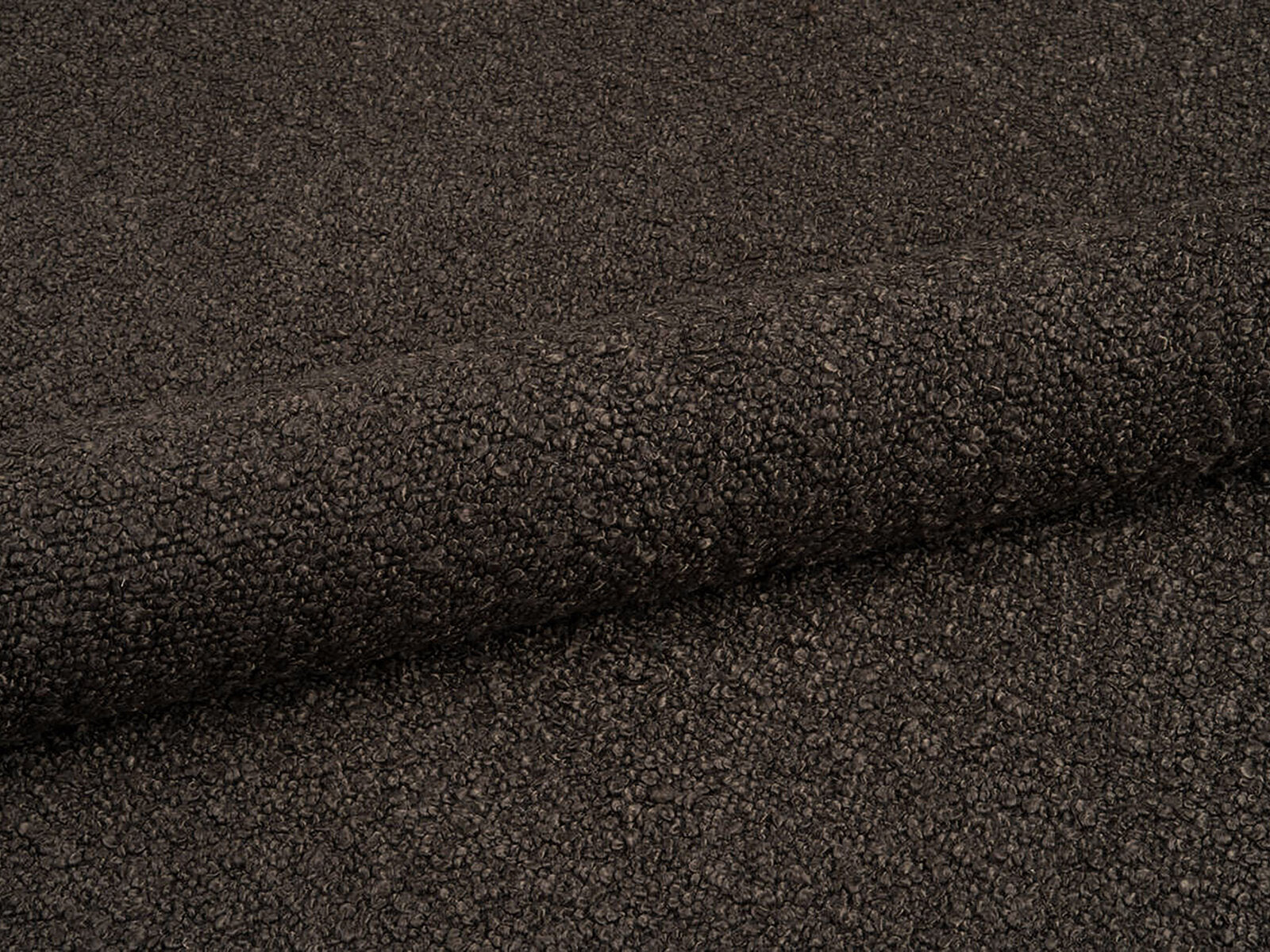 Micadoni Polsterbett mit Kopfteil Linea Boucle Baloo Braun 140x200