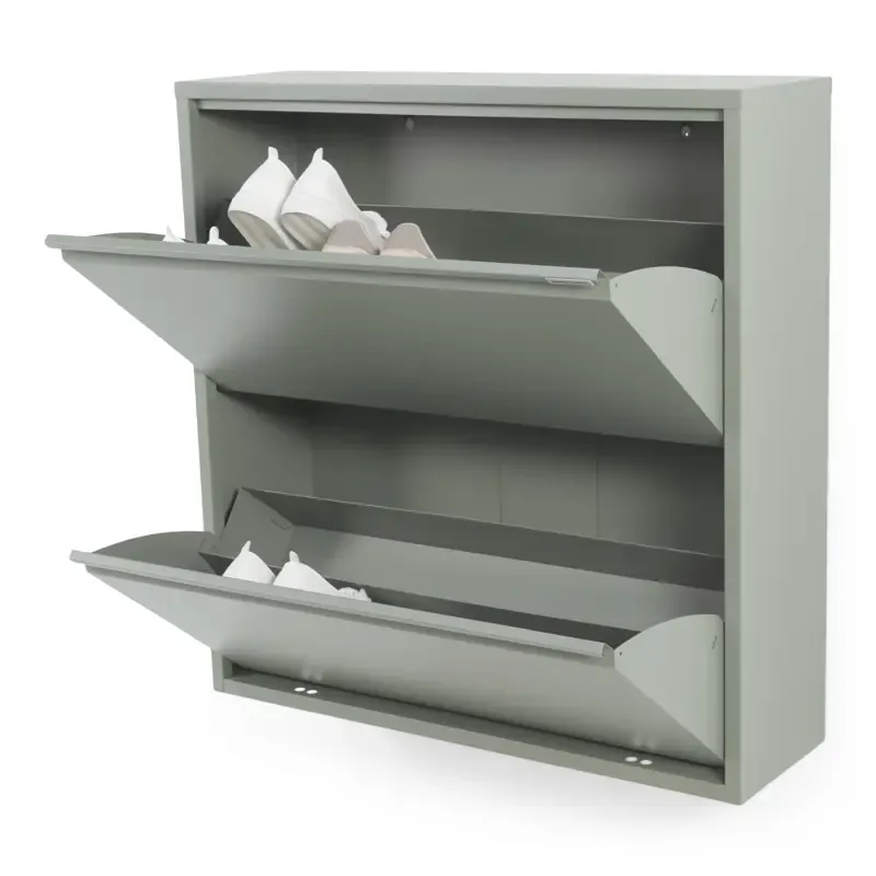 Spinder Design BILLY 2 Schuhschrank - Dusty Green moebelfaktor