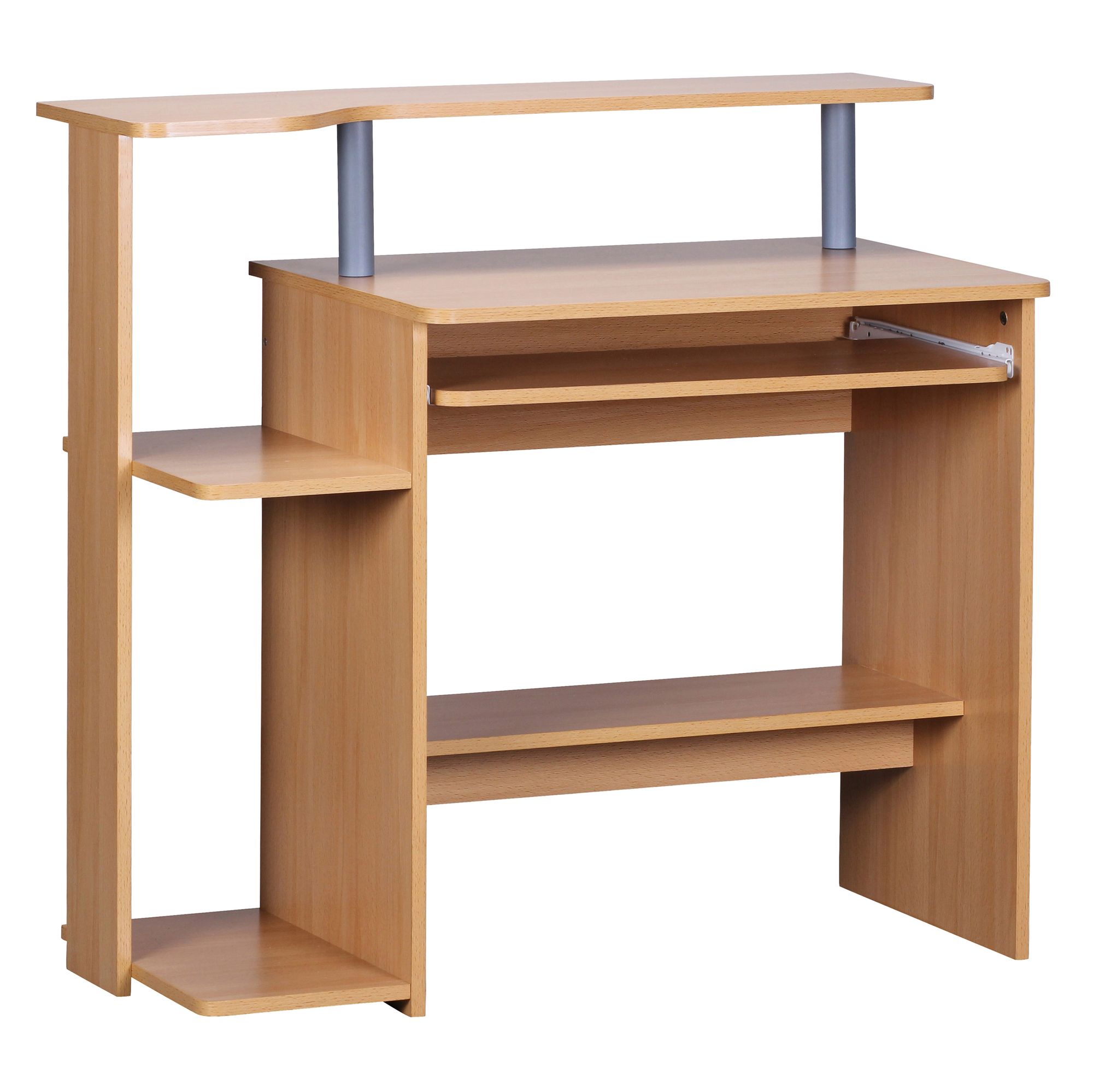 Computertisch Birkeland Buche