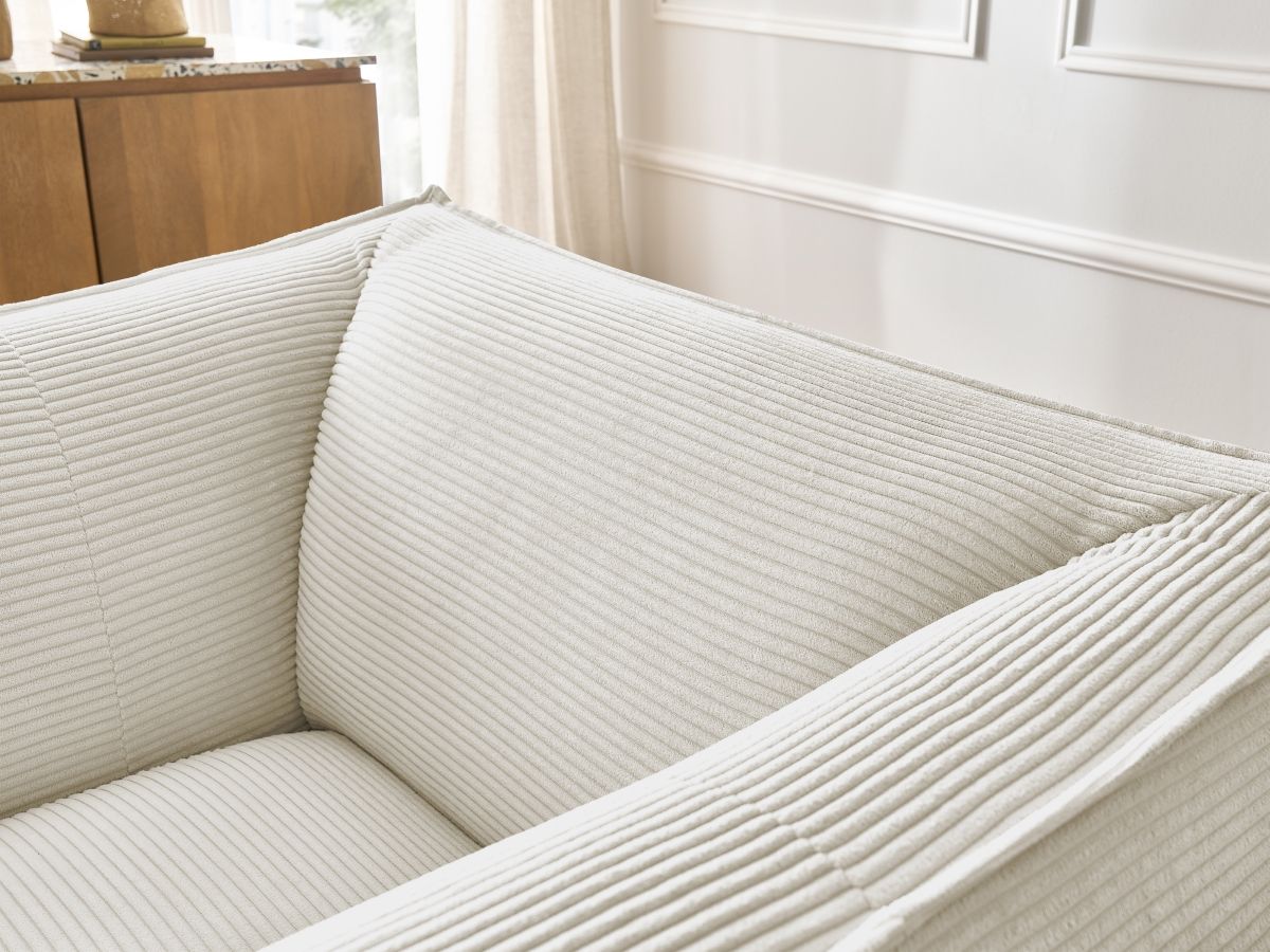 Bobochic Giorgia Sessel Cordsamt Beige