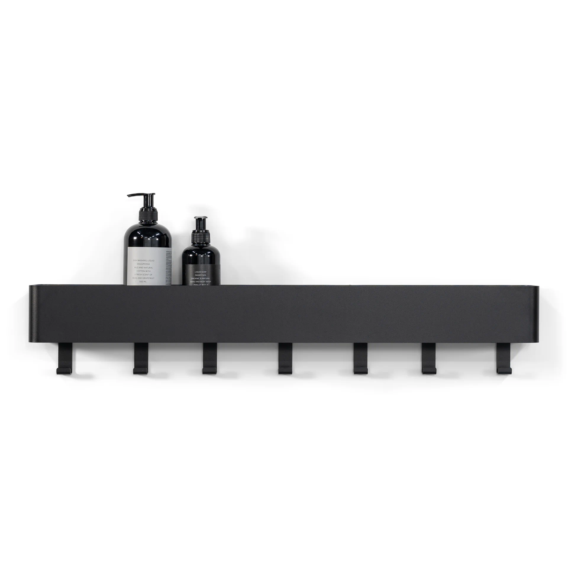 Spinder Design Wandregal Multi 7 Schwarz