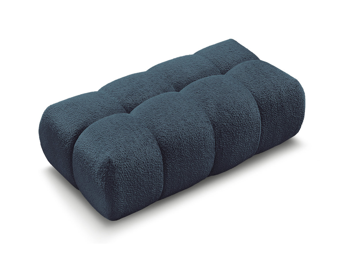 Bobochic Jaya Pouf Chenille Hellblau