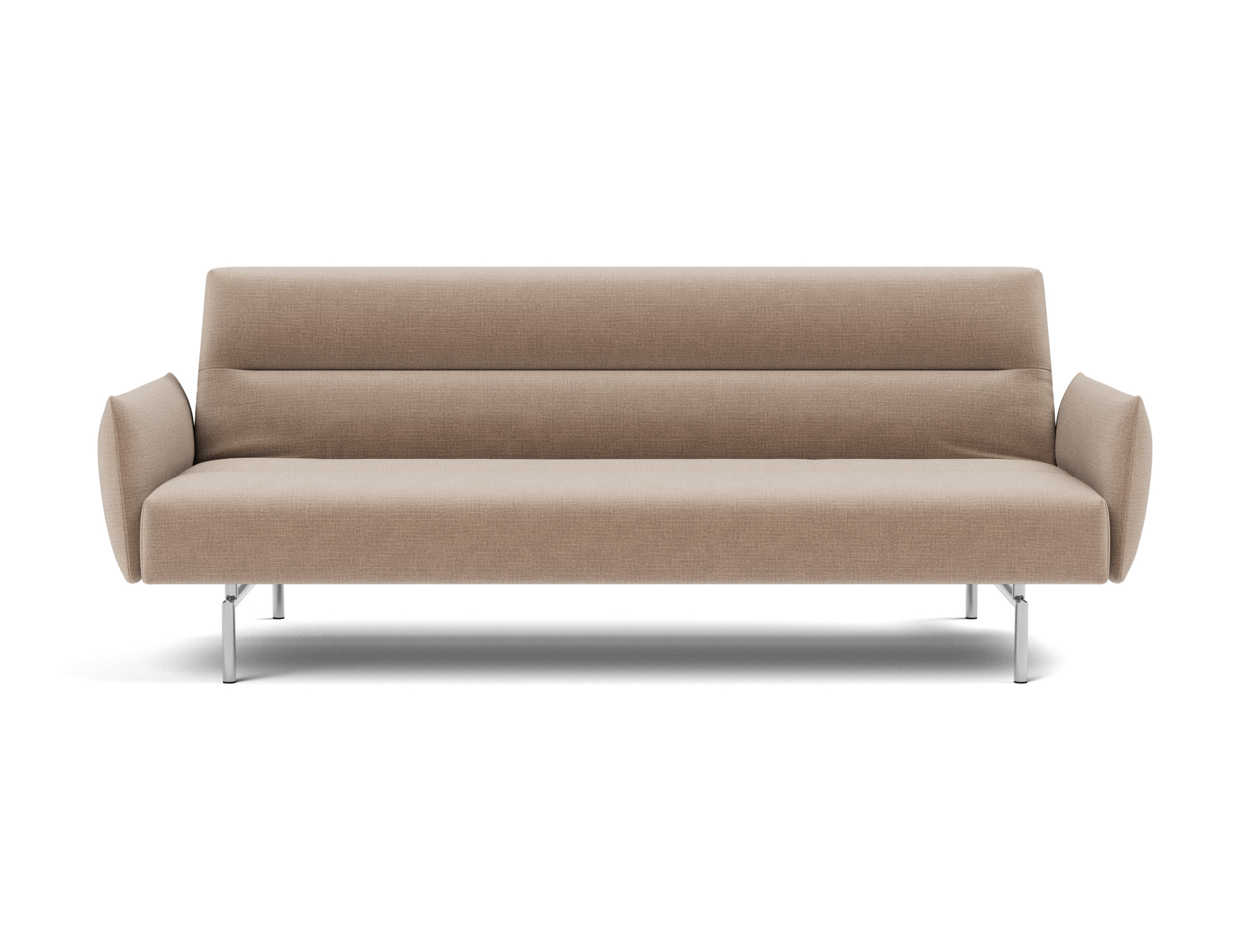 Schlafsofa Jillis mit Armlehnen Chenille Esina 417-Mocha
