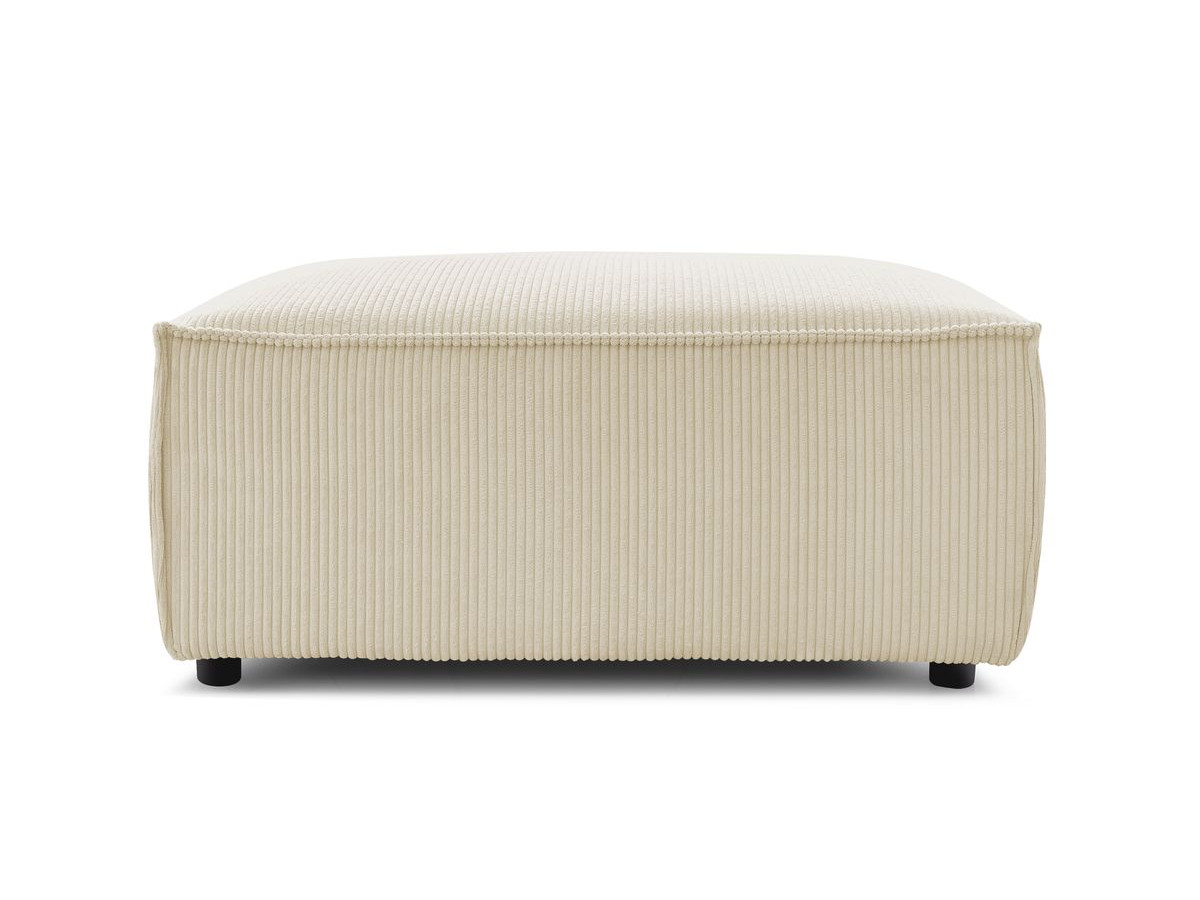 Bobochic Nihad Pouf Cordsamt Beige