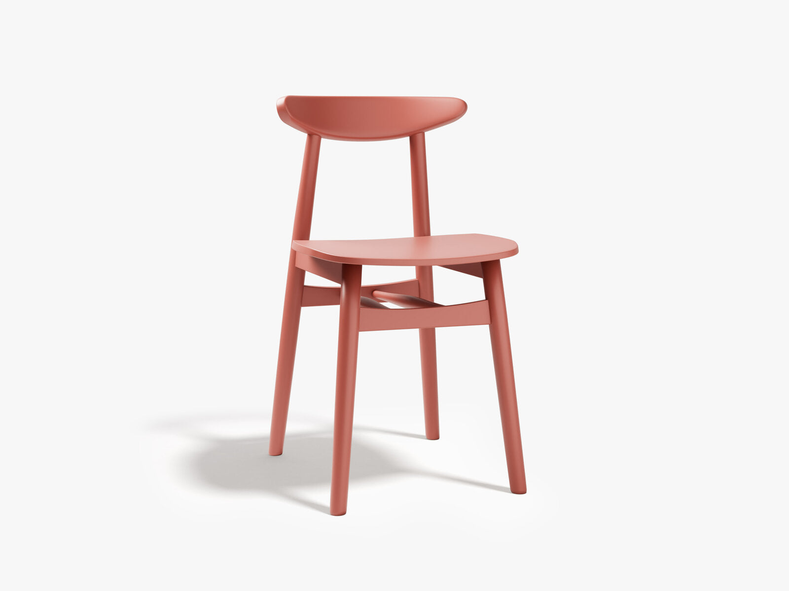 Micadoni Elie Samtiger Stuhl Rosa
