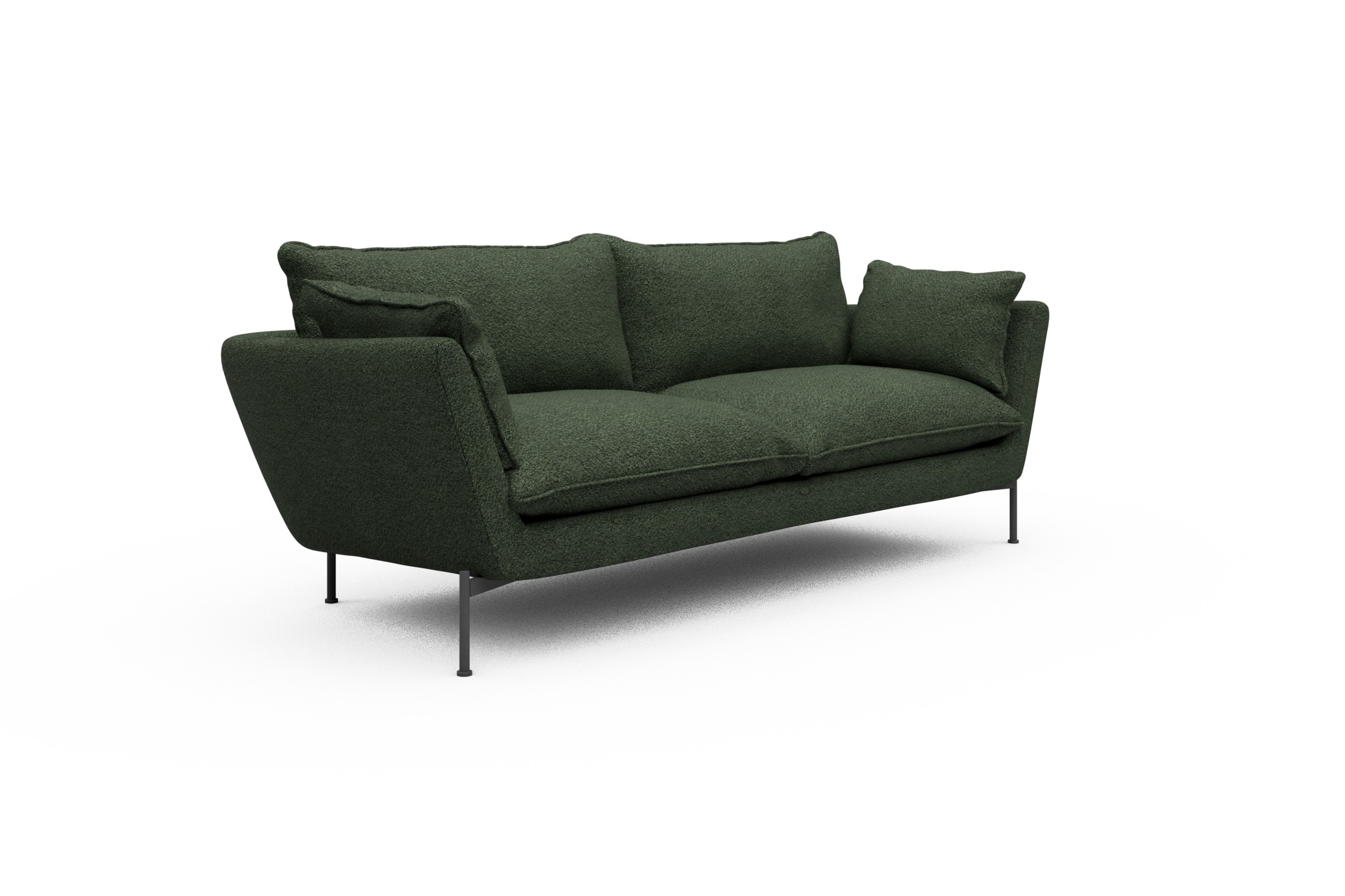 Sofa Anton PREMIUM 3-Sitzer Vanora-Deep-Green