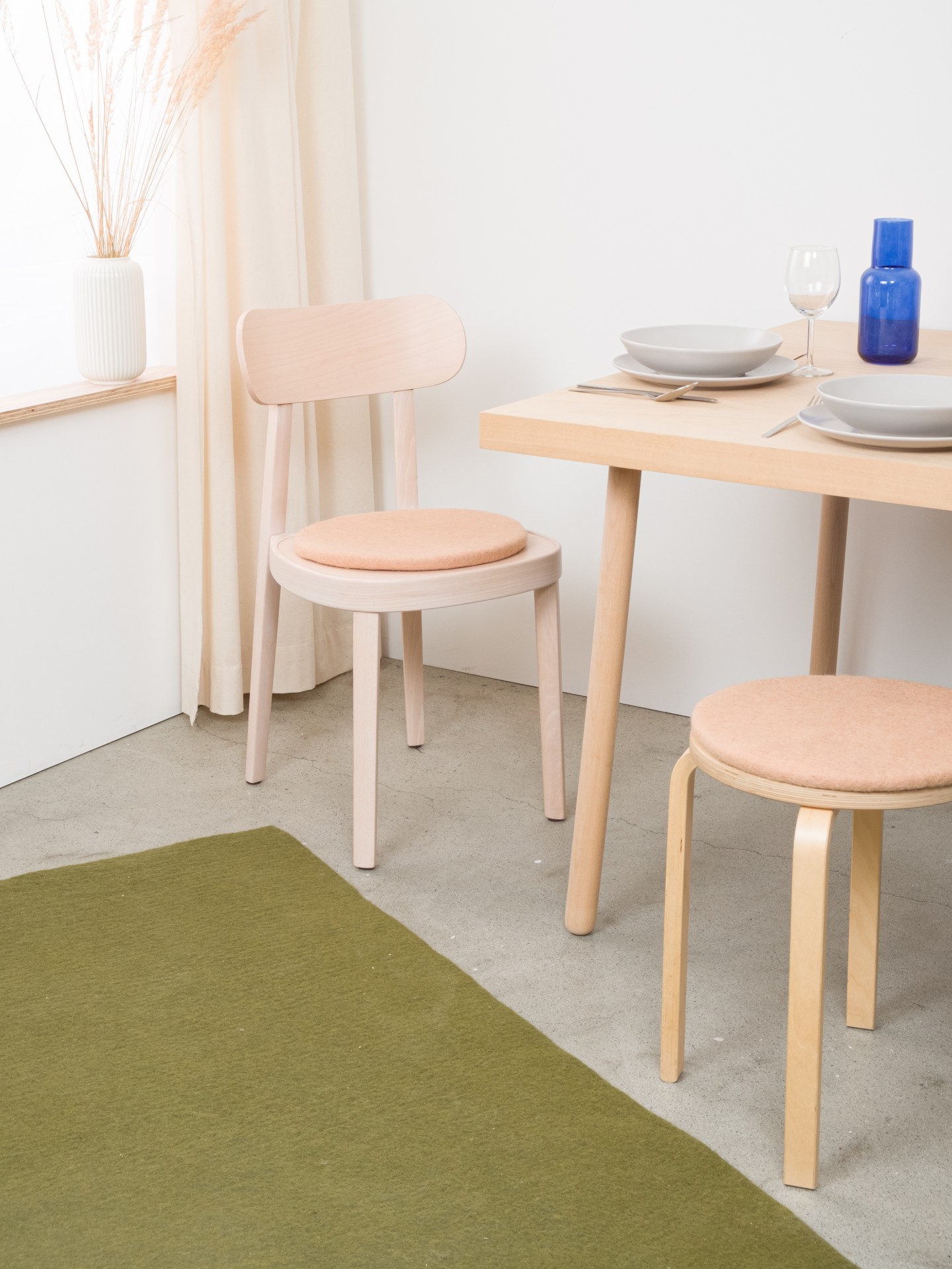 myfelt Merle - Flache Sitzauflage rund