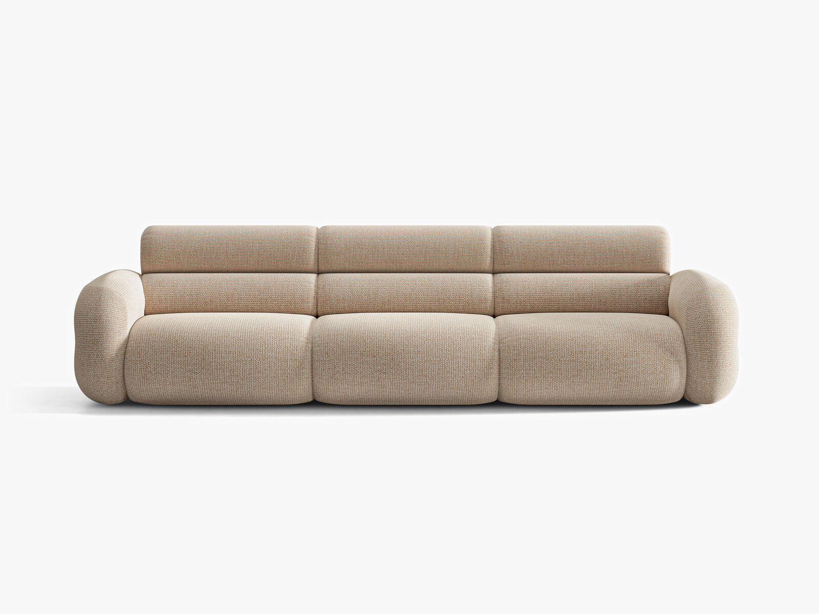 Micadoni Neo Modulares Sofa 4-Sitzer Chenille SILENCIO Sand