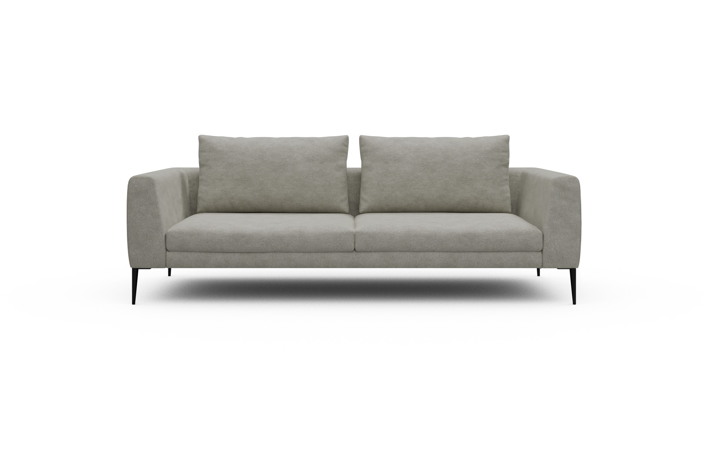 Skandi Home Sofa Paul 3-Sitzer Carreno-Moon-Stone-White moebelfaktor