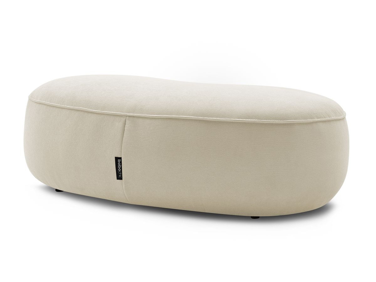 Bobochic Saint-germain Pouf Strukturstoff Beige