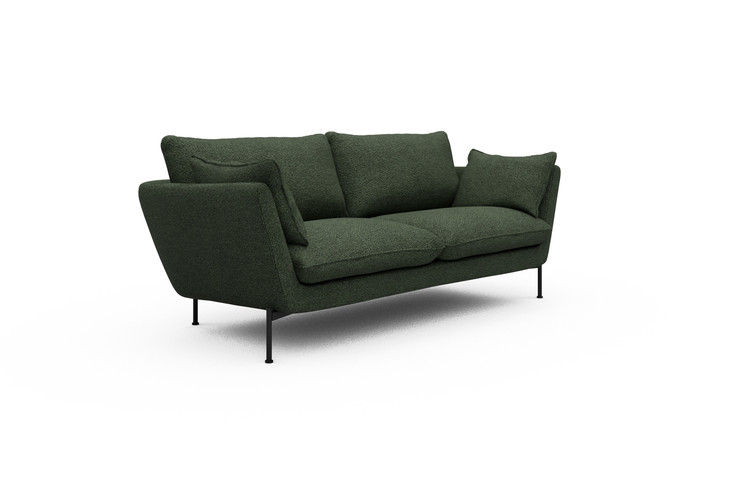 Sofa Anton 2-Sitzer Vanora-Deep-Green