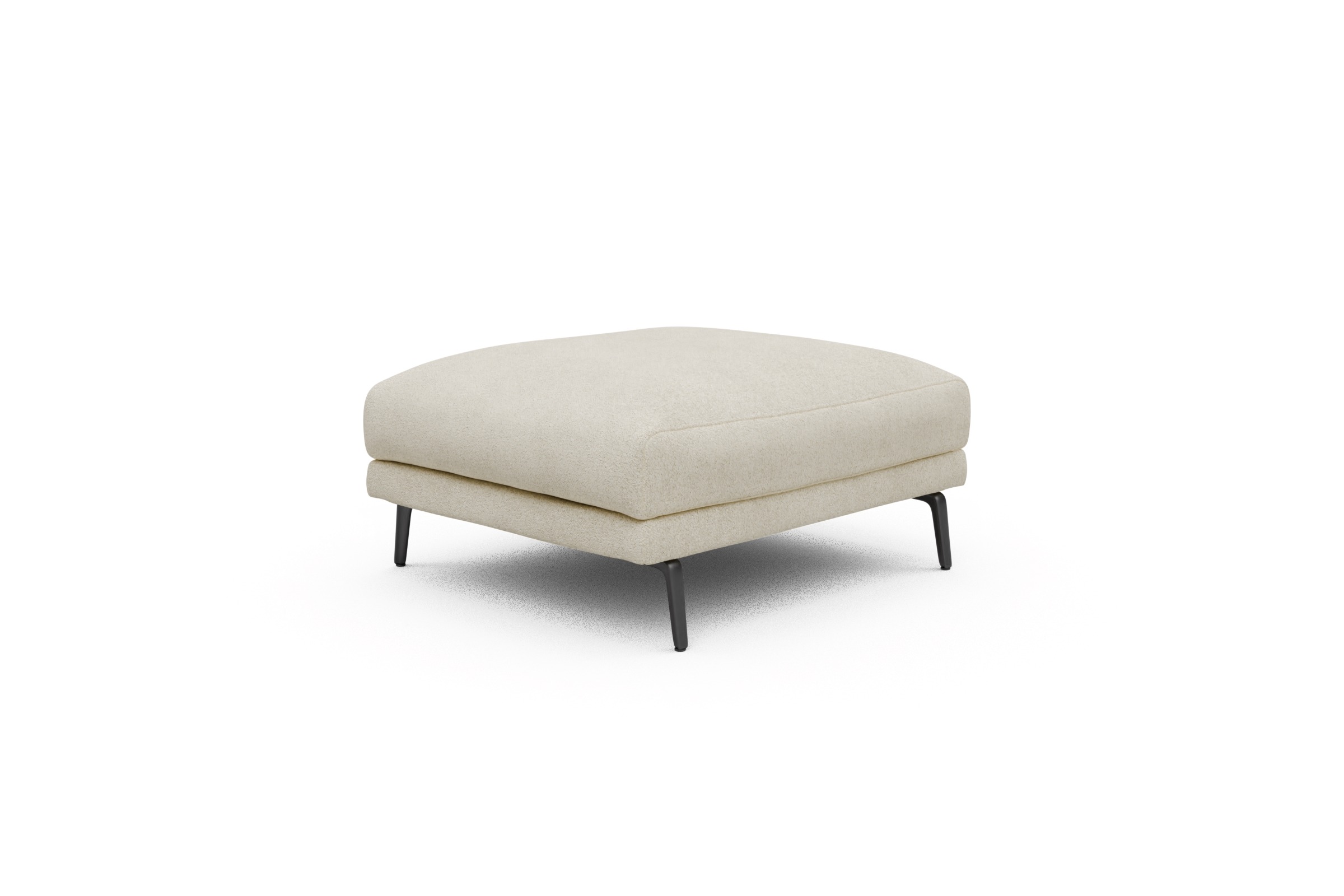 Sitzhocker Karl Boucle-Off-White