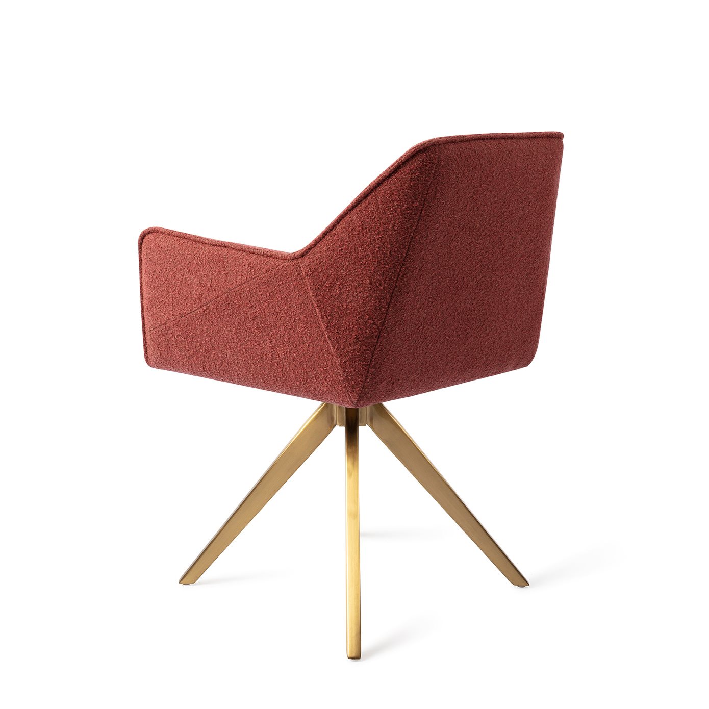 Jesper Home Esszimmerstuhl Tome Shabby-Saffron Turn Gold