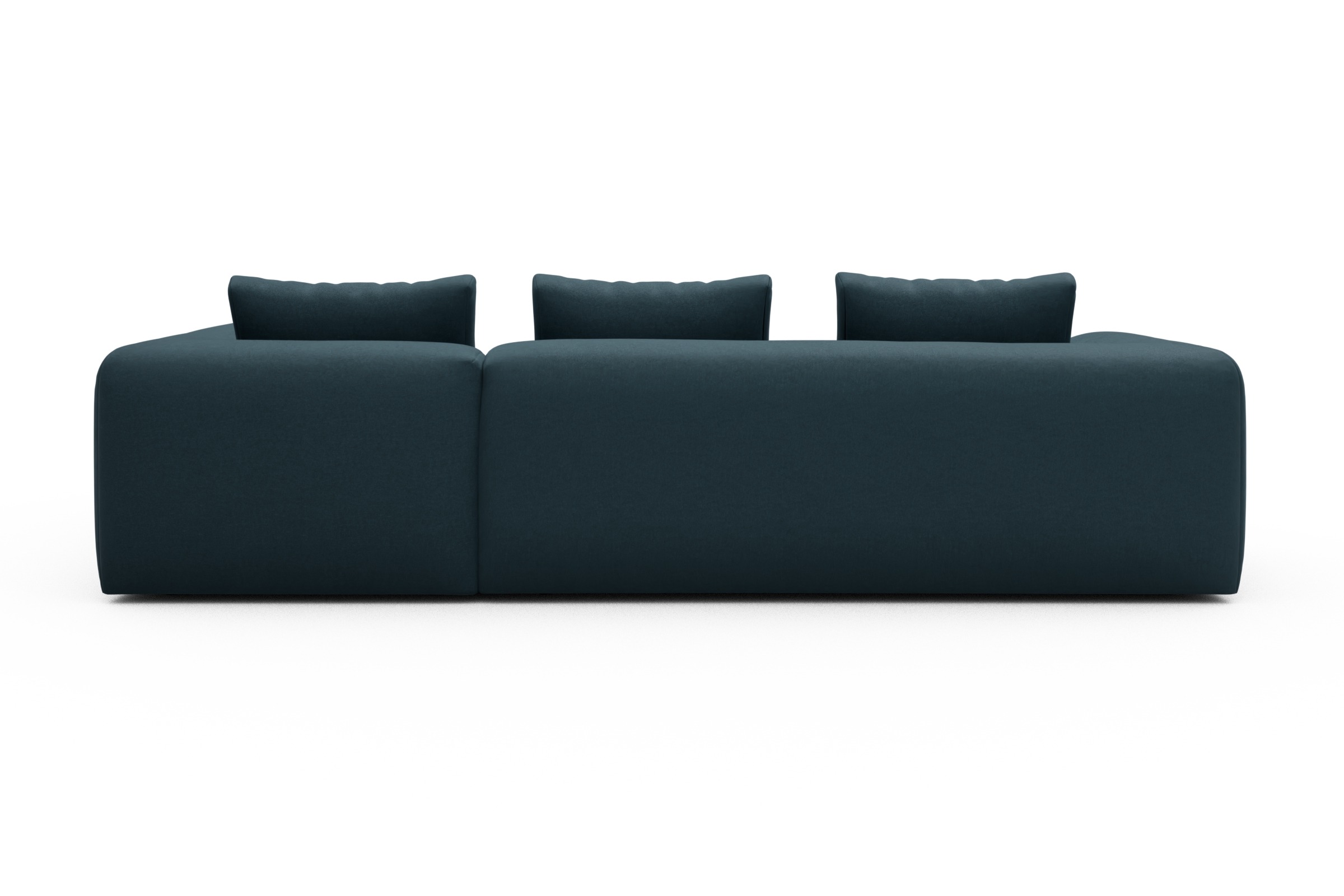 Ecksofa Fred 2x 2,5-Sitzer rechts offen Satya-Indigo