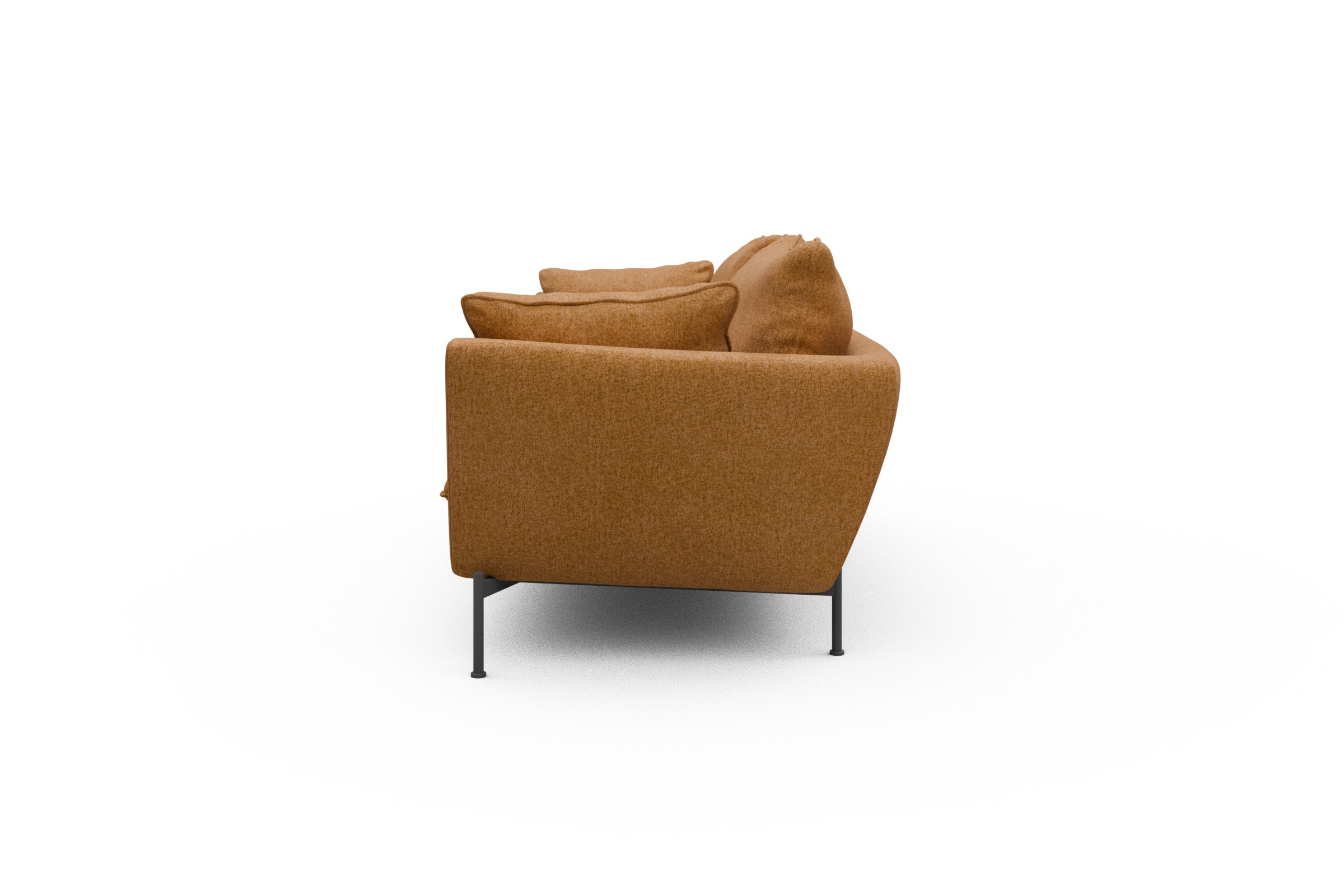Sofa Anton PREMIUM 3-Sitzer Casone-Warm-Yellow